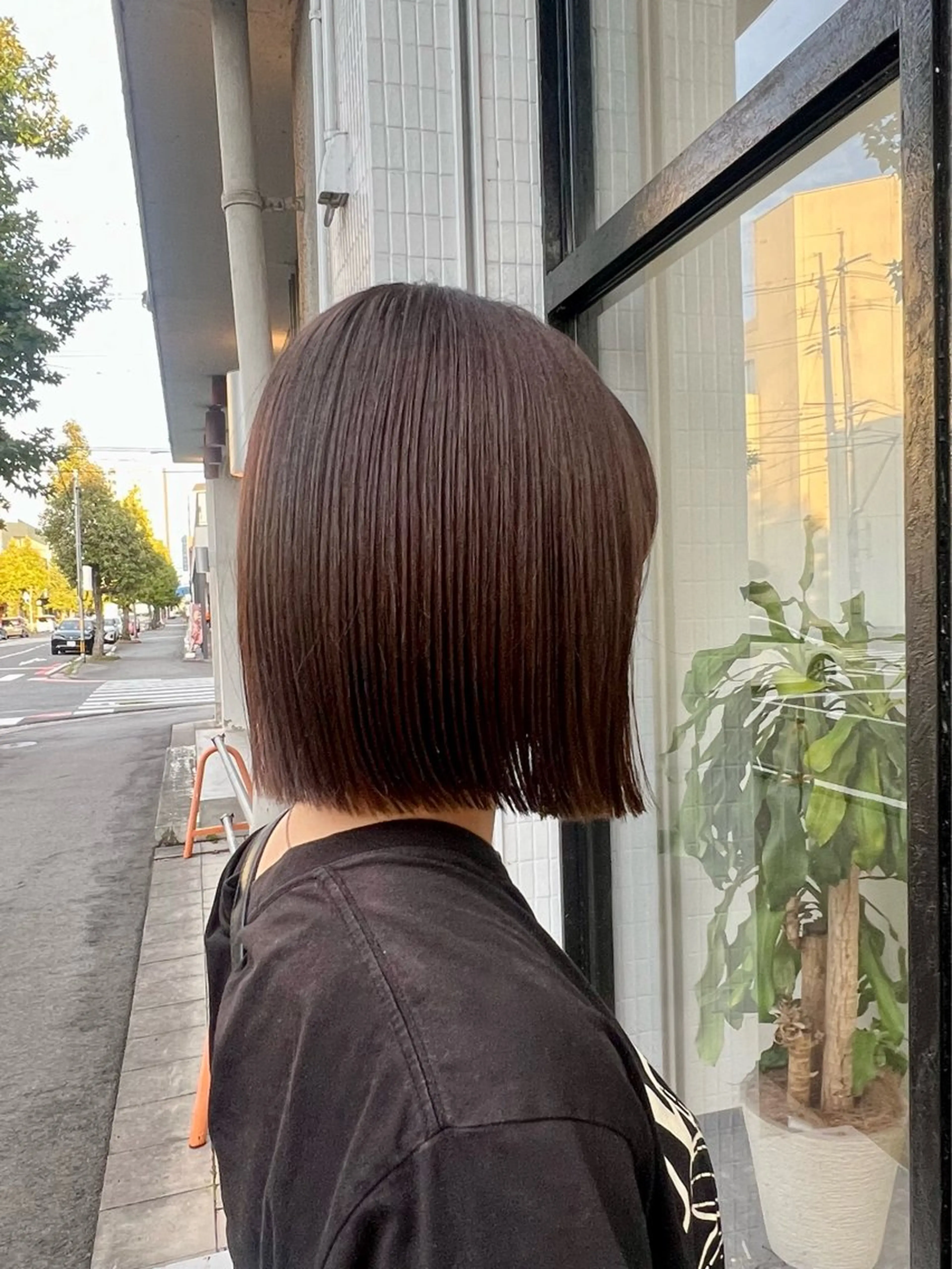 ショート カラー グレージュ ボブ Sol所属・Sol. Sakihoのヘアスタイル