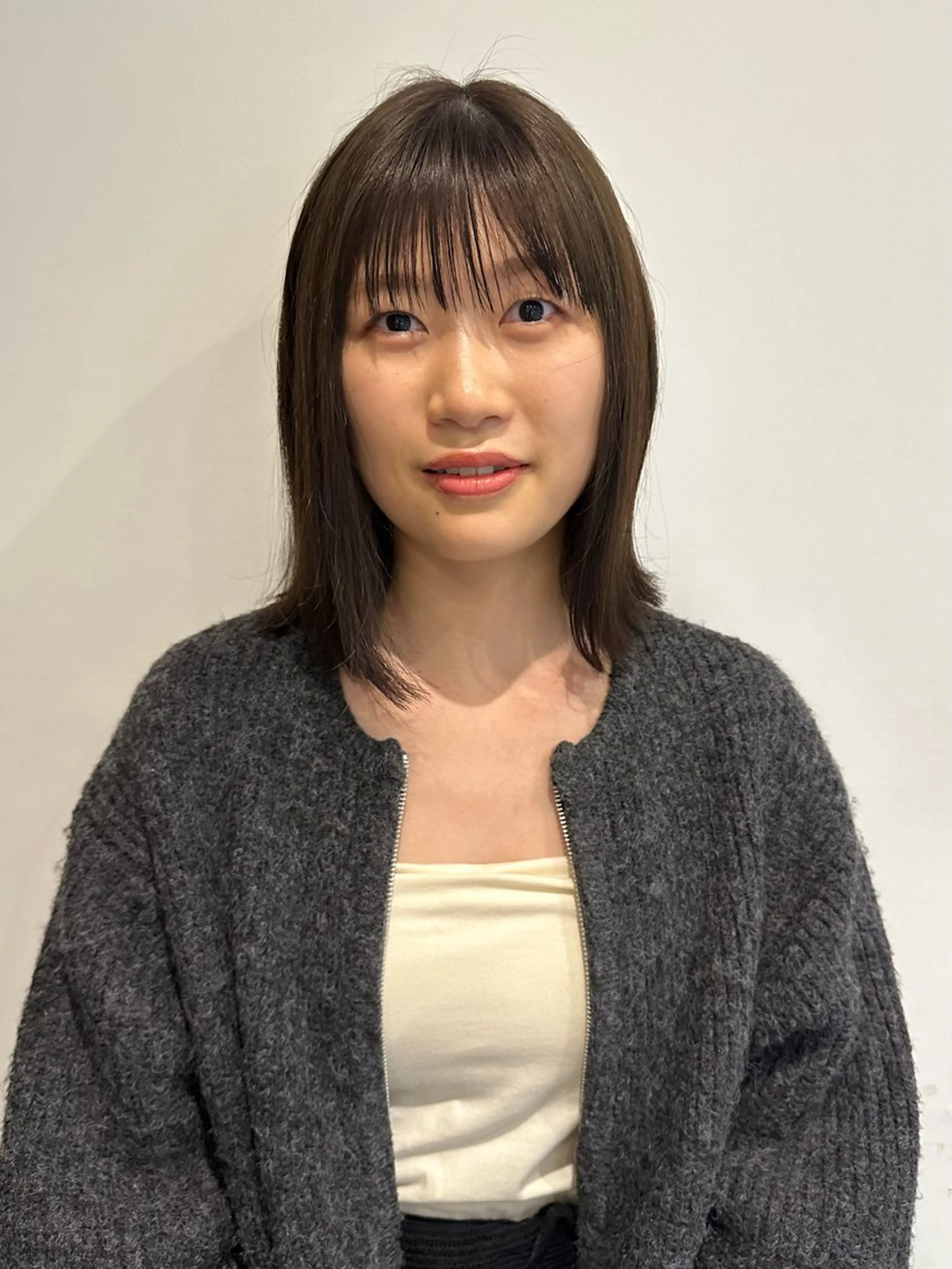 ミディアム カラー カット ヘアカラー トリートメント 大人ショート/鎌倉/ 似合わせ/不動のヘアスタイル