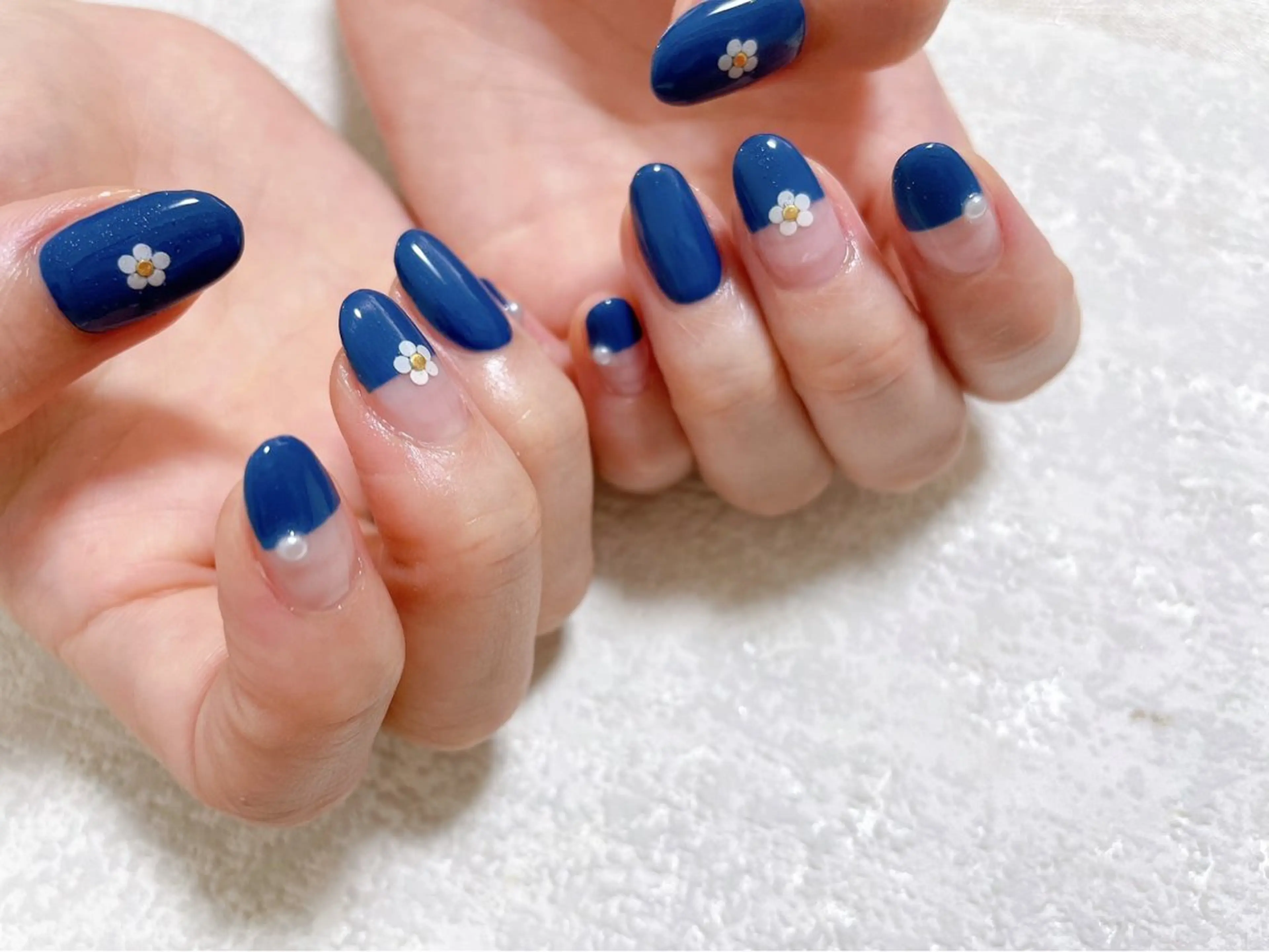 ネイル オーロラネイル フットネイル フレンチネイル ジェルネイル 韓国ネイル ハンドネイル Mogu nail 二子玉川のネイルデザイン