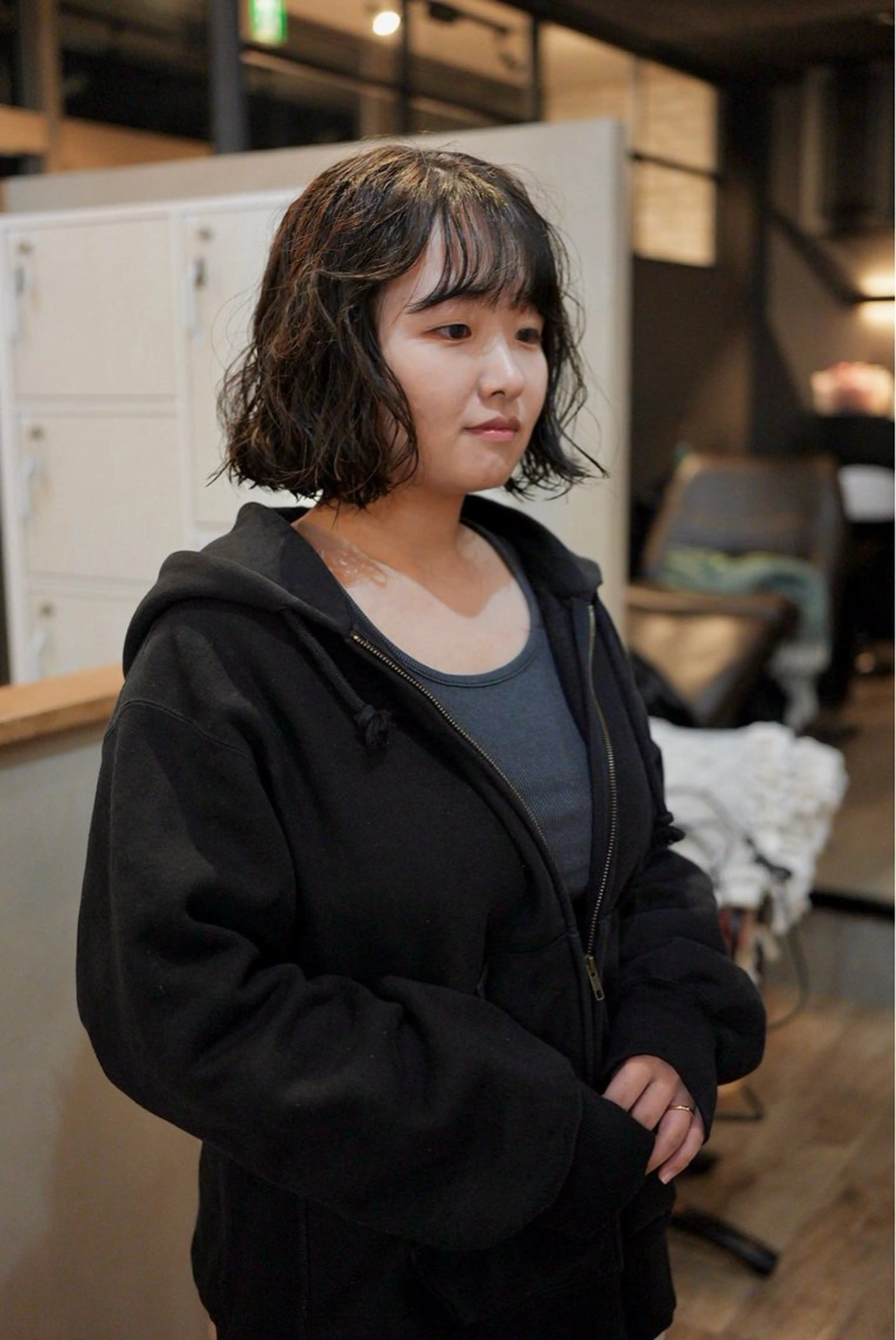 ショート パーマ Basis 田口豪司のヘアスタイル