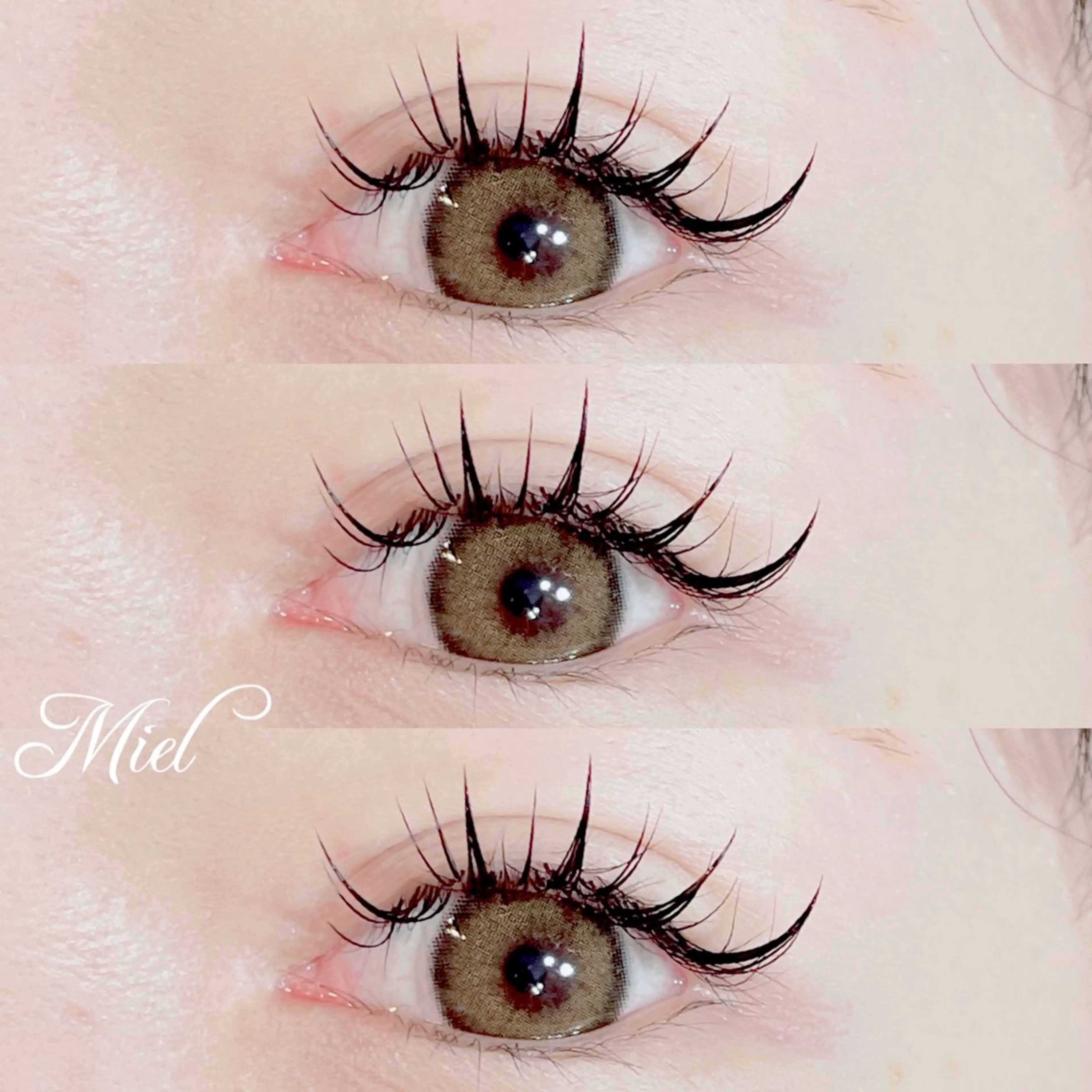 マツエク・マツパ カラーマツエク フラットラッシュ ボリュームラッシュ ワンホンマツエク Mori ✨Mystical✨のマツエク・マツパデザイン