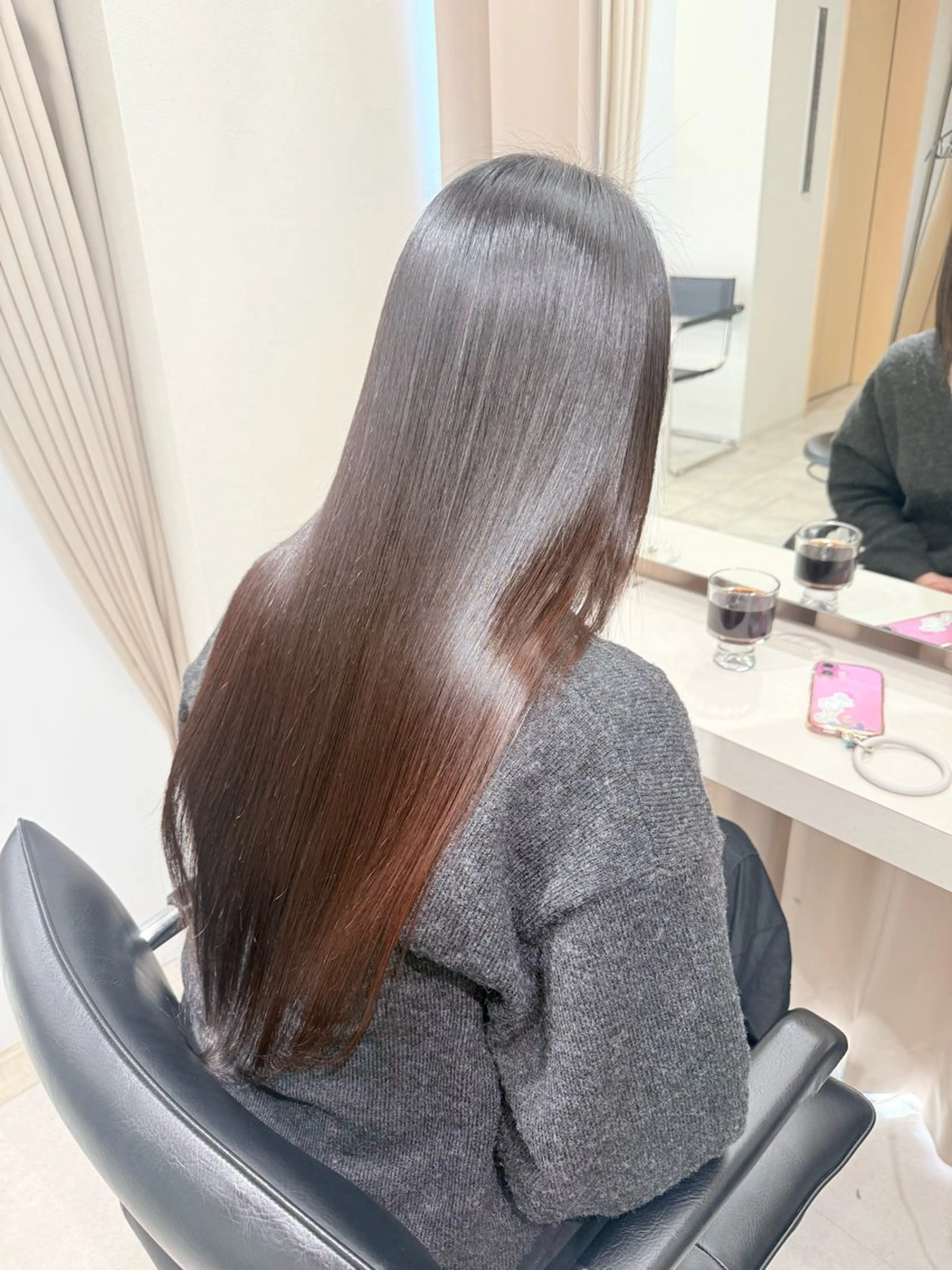 パーマ カット 縮毛矯正 トリートメント haru 髪質改善サロンのヘアスタイル