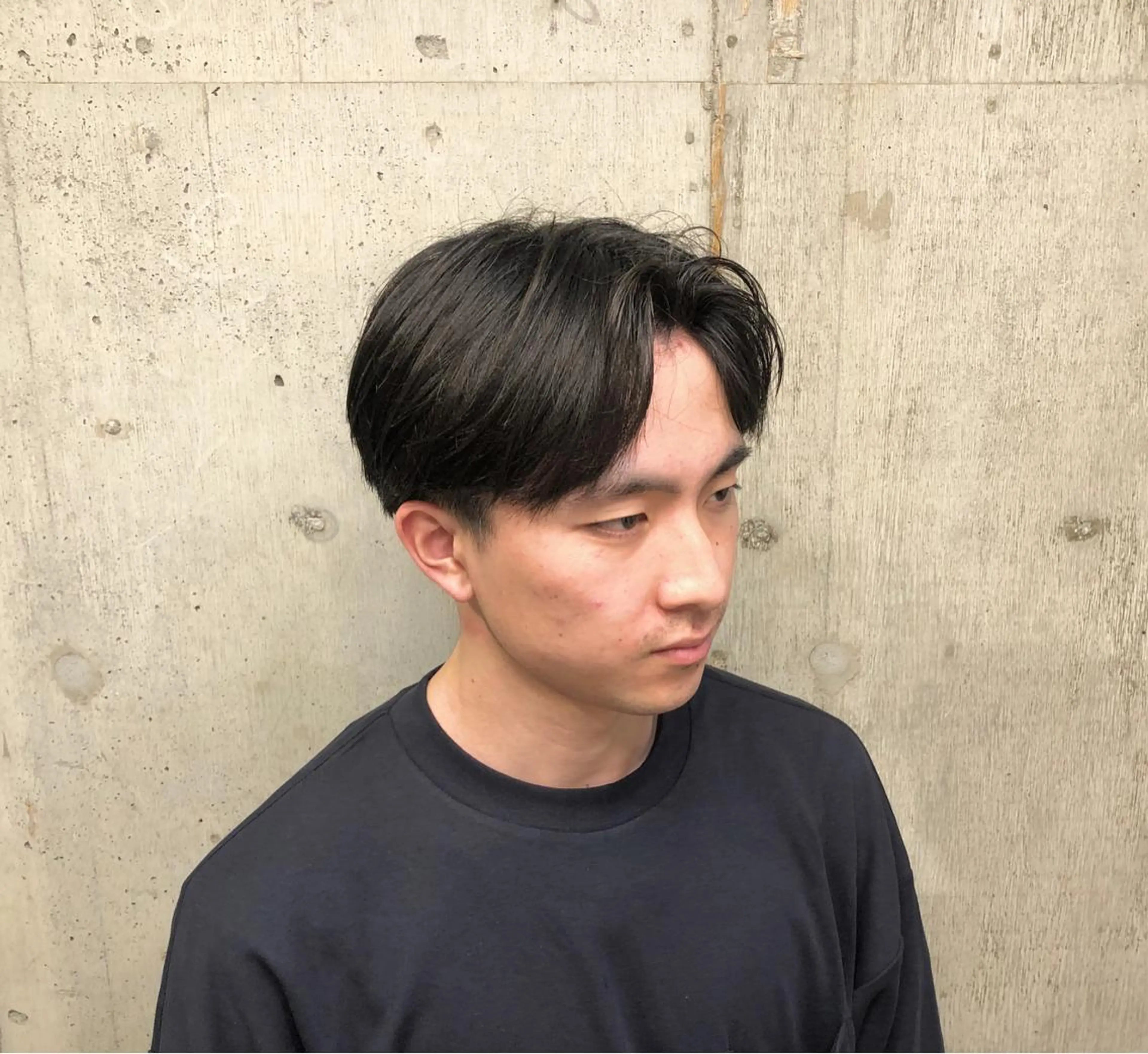 メンズ センターパート カット STRINGS 下北沢所属・【メンズ特化】 金子諒磨のヘアスタイル