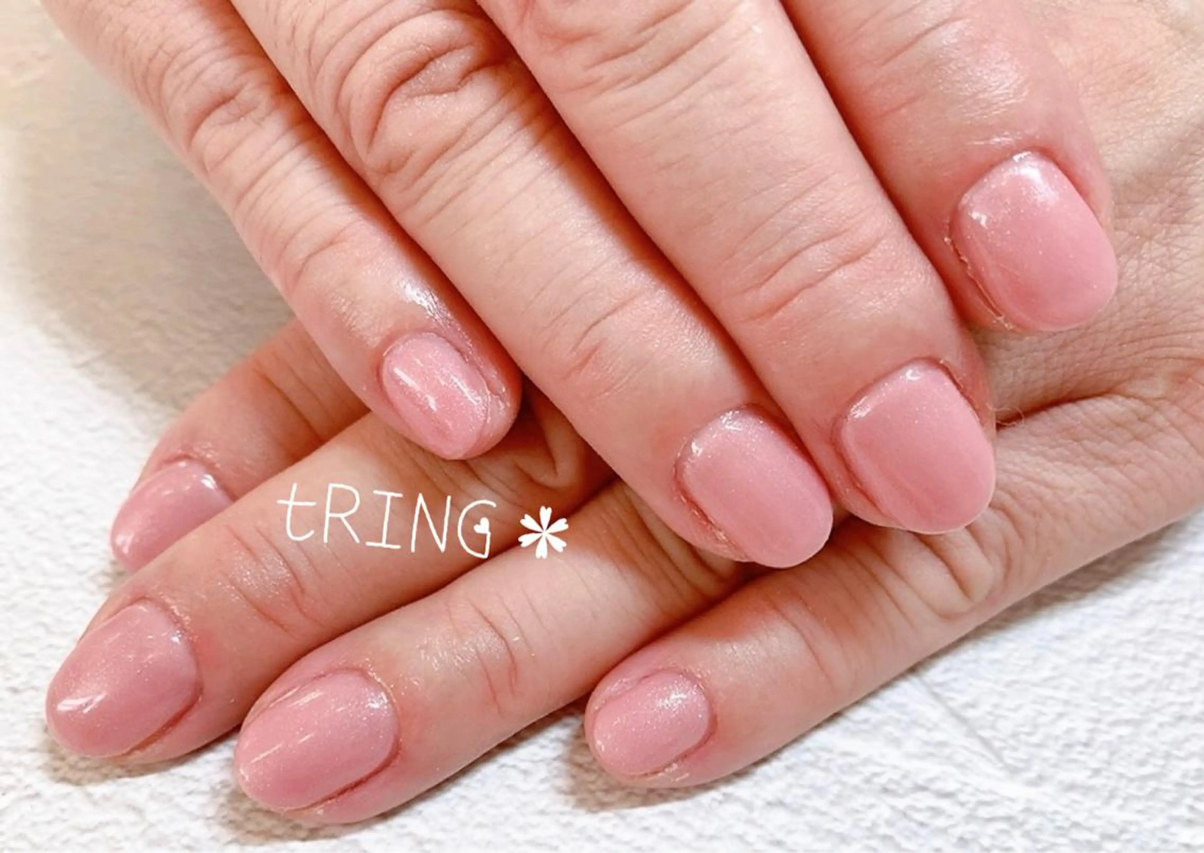ネイル ハンドネイル tRING＊ しいの木台のネイルデザイン