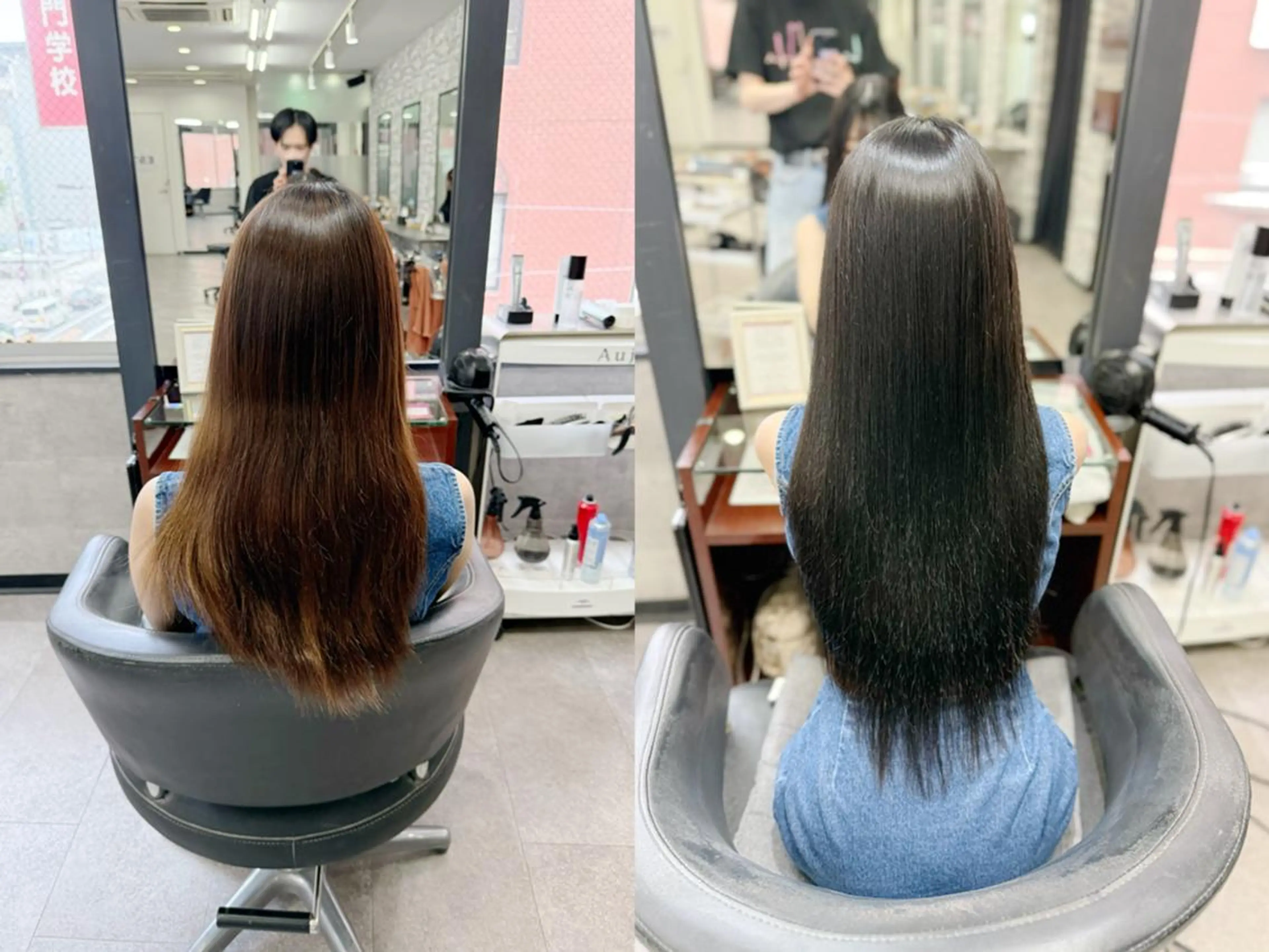 ロング カット ヘアカラー トリートメント 💎馴染むエクステ ×カラーTOMO💎のヘアスタイル