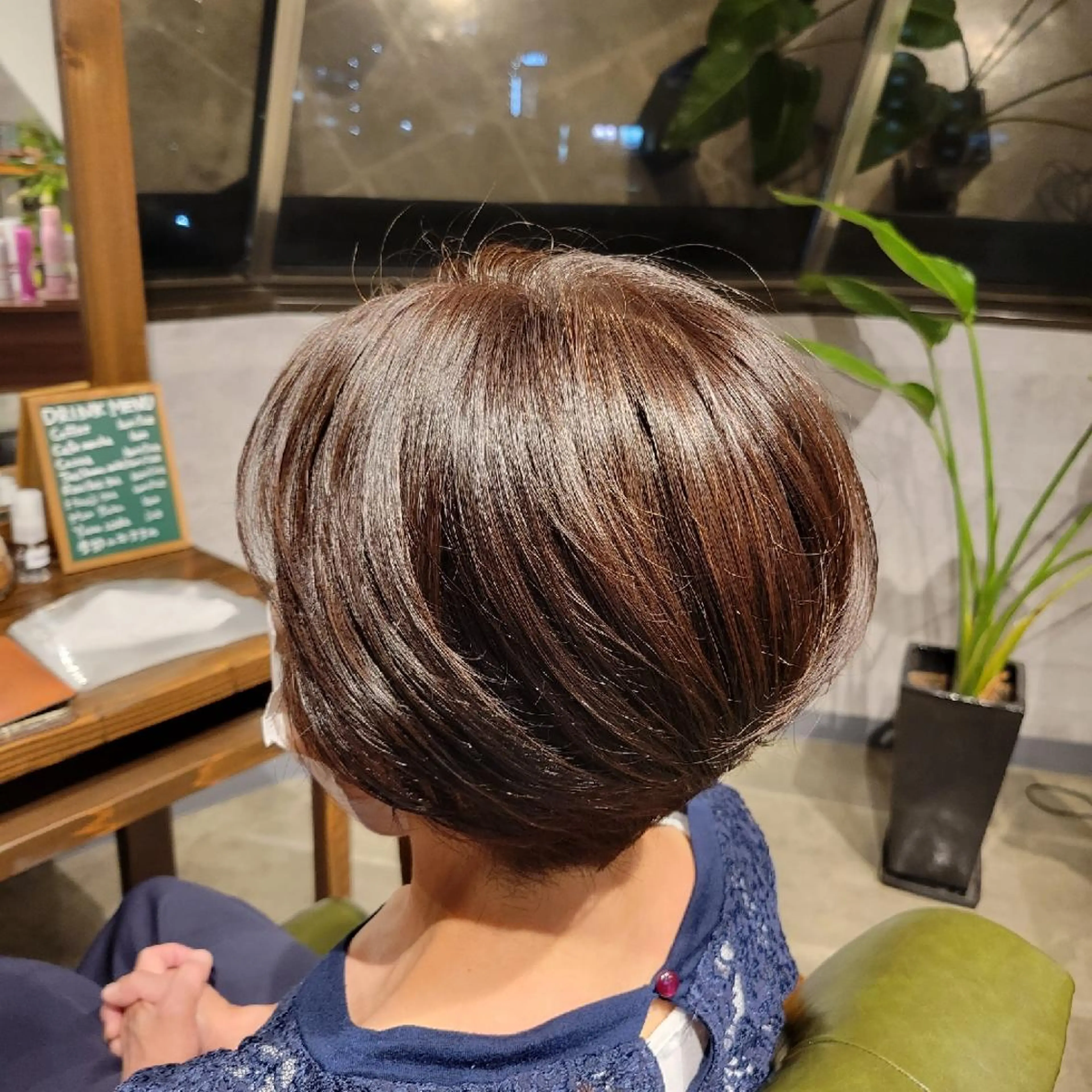 ミディアム カラー La fith elua 武庫之荘店所属・山口 そらのヘアスタイル