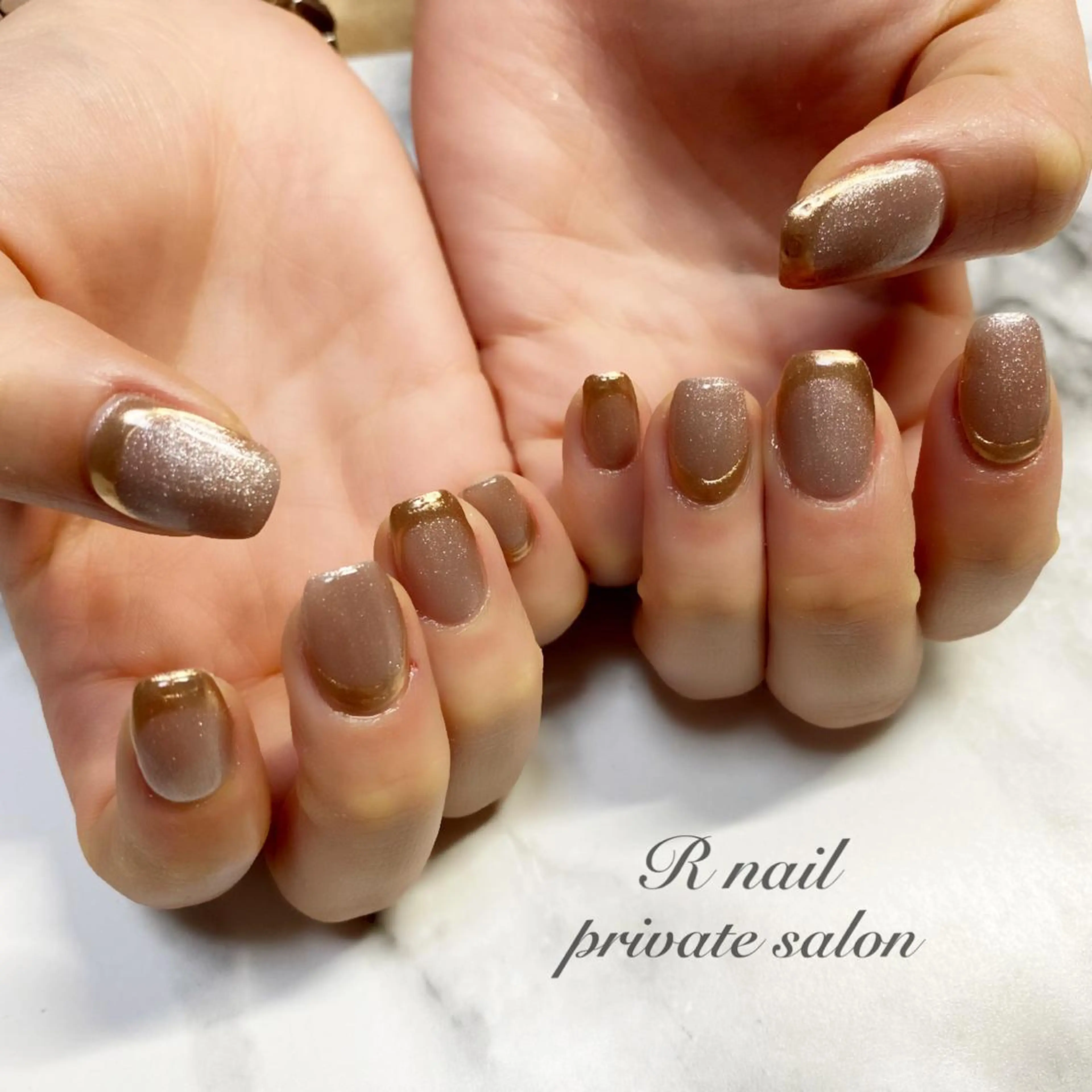 ネイル ミラーネイル R nailのネイルデザイン