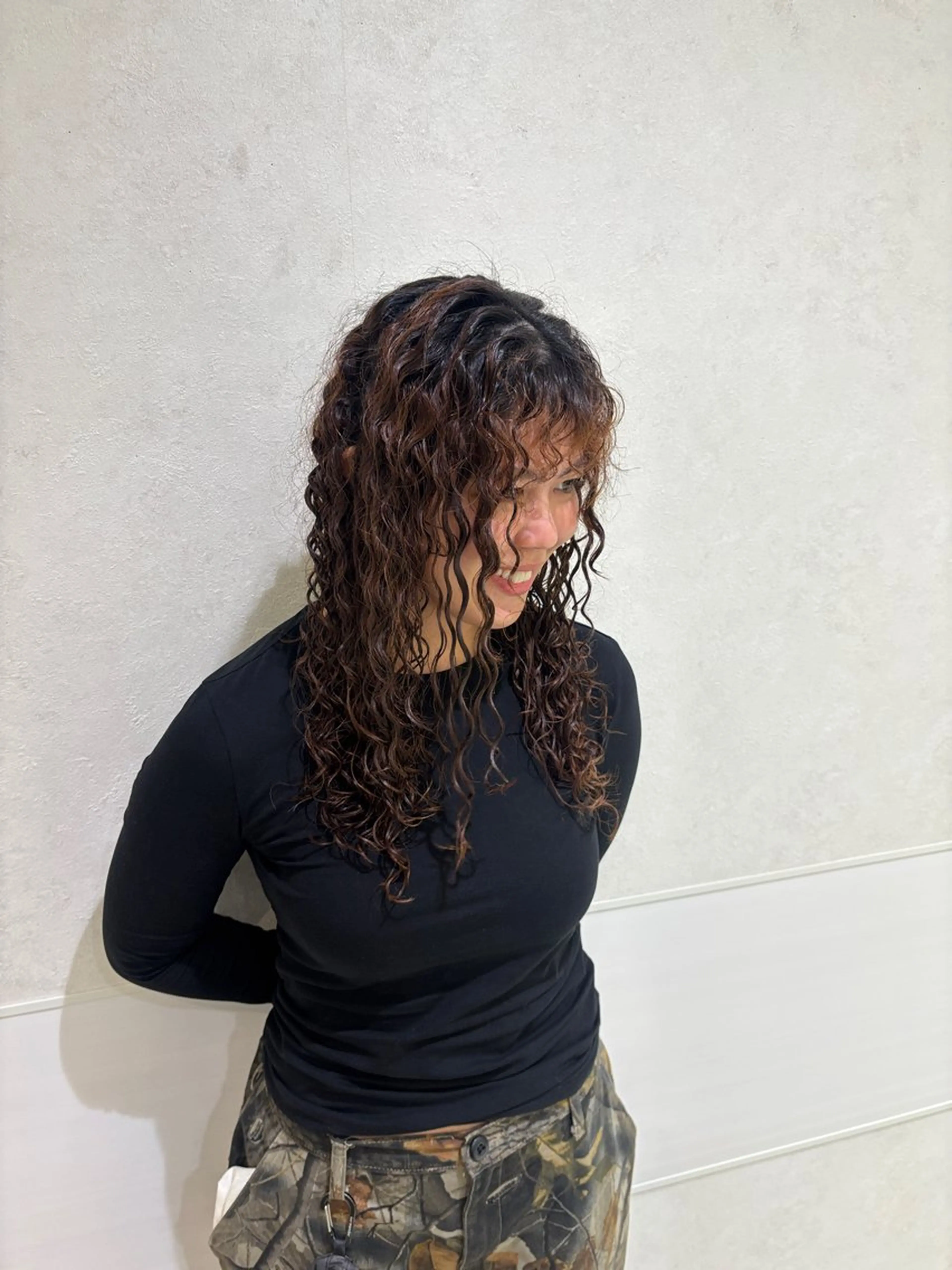 ロング パーマ カット パーマ カーリーパーマ/ パーマ/SAKURAのヘアスタイル