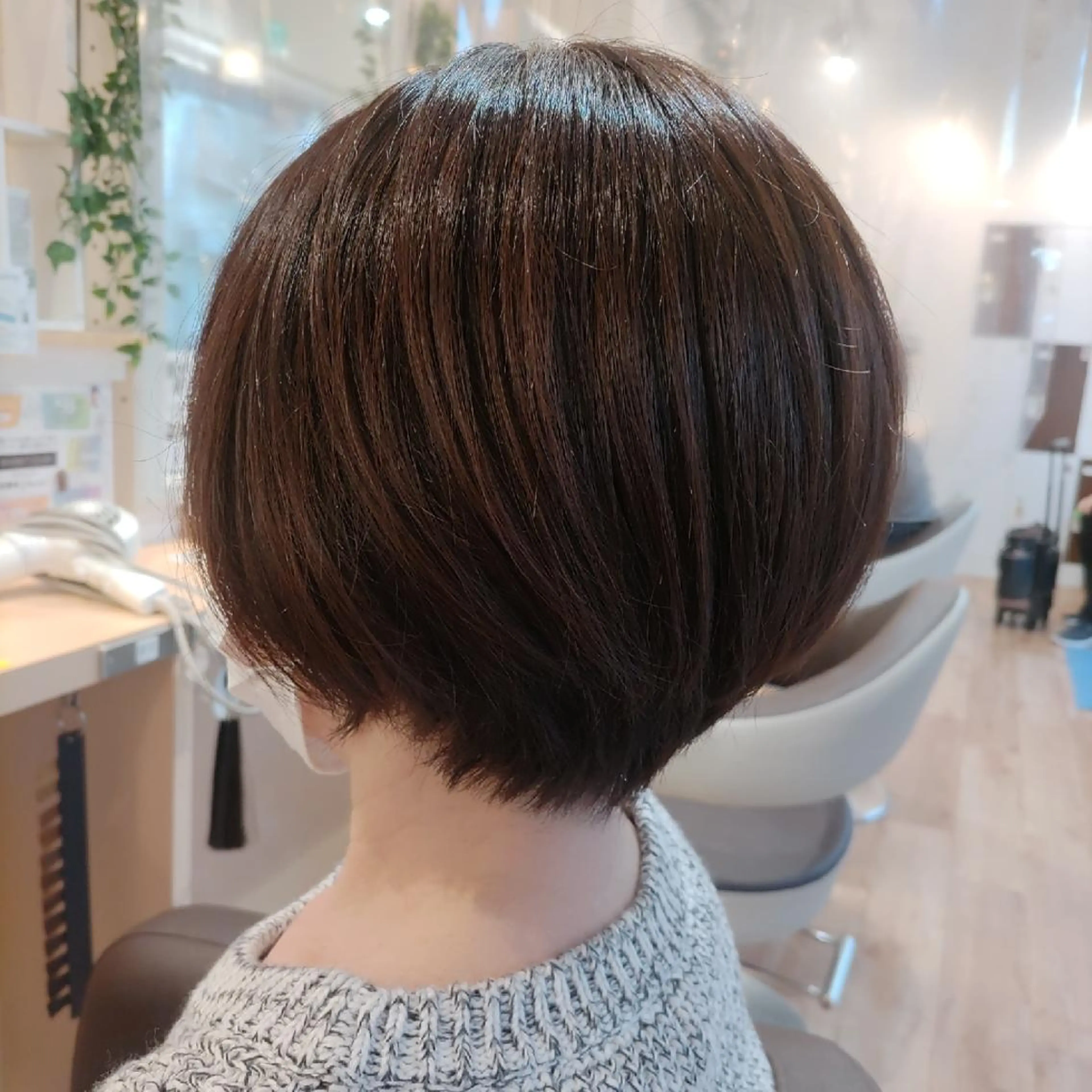 カット+カラー #カットカラーモデルの写真