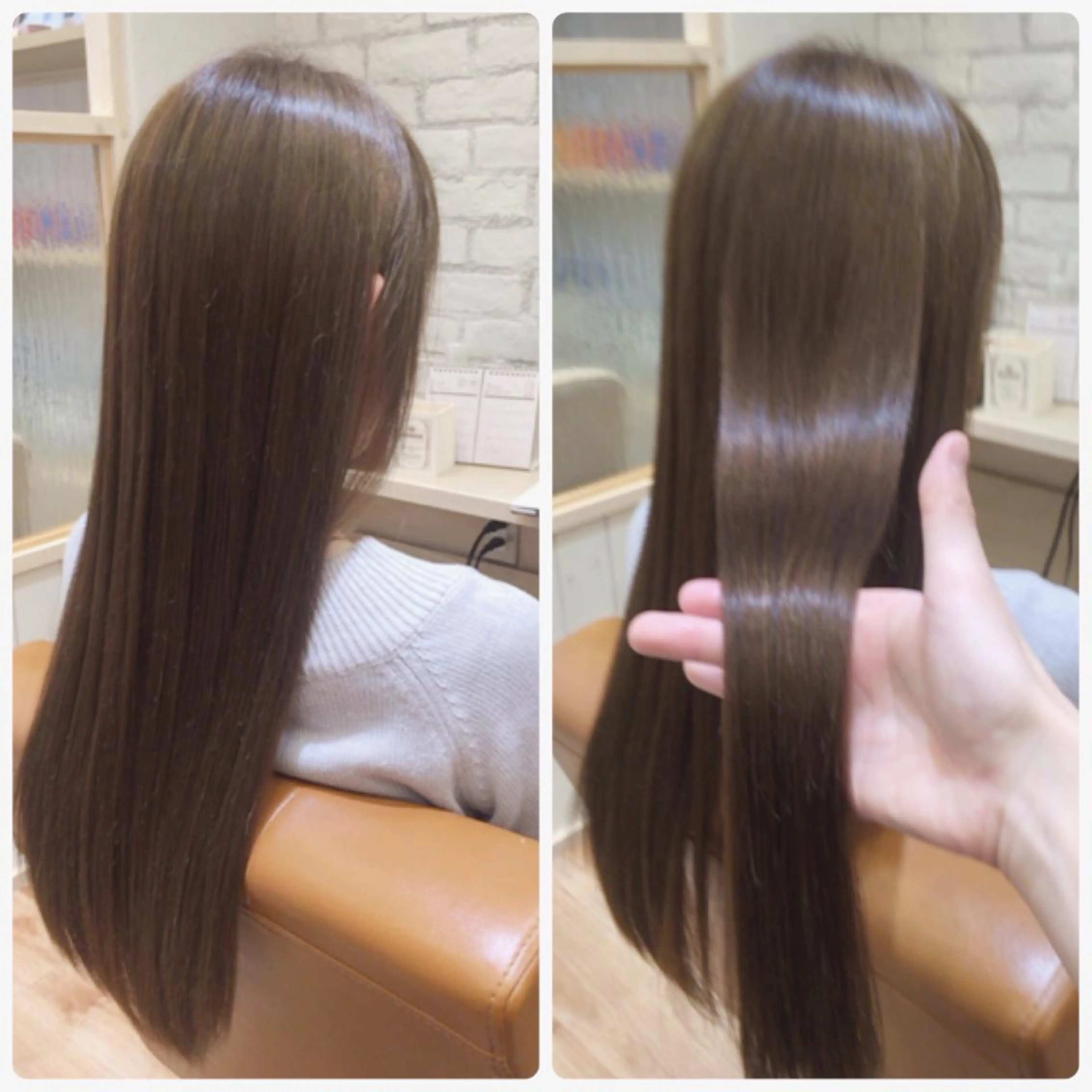 ミディアム セミロング ロング カラー 髪質改善 ロング courage所属・kanako カナコのヘアスタイル