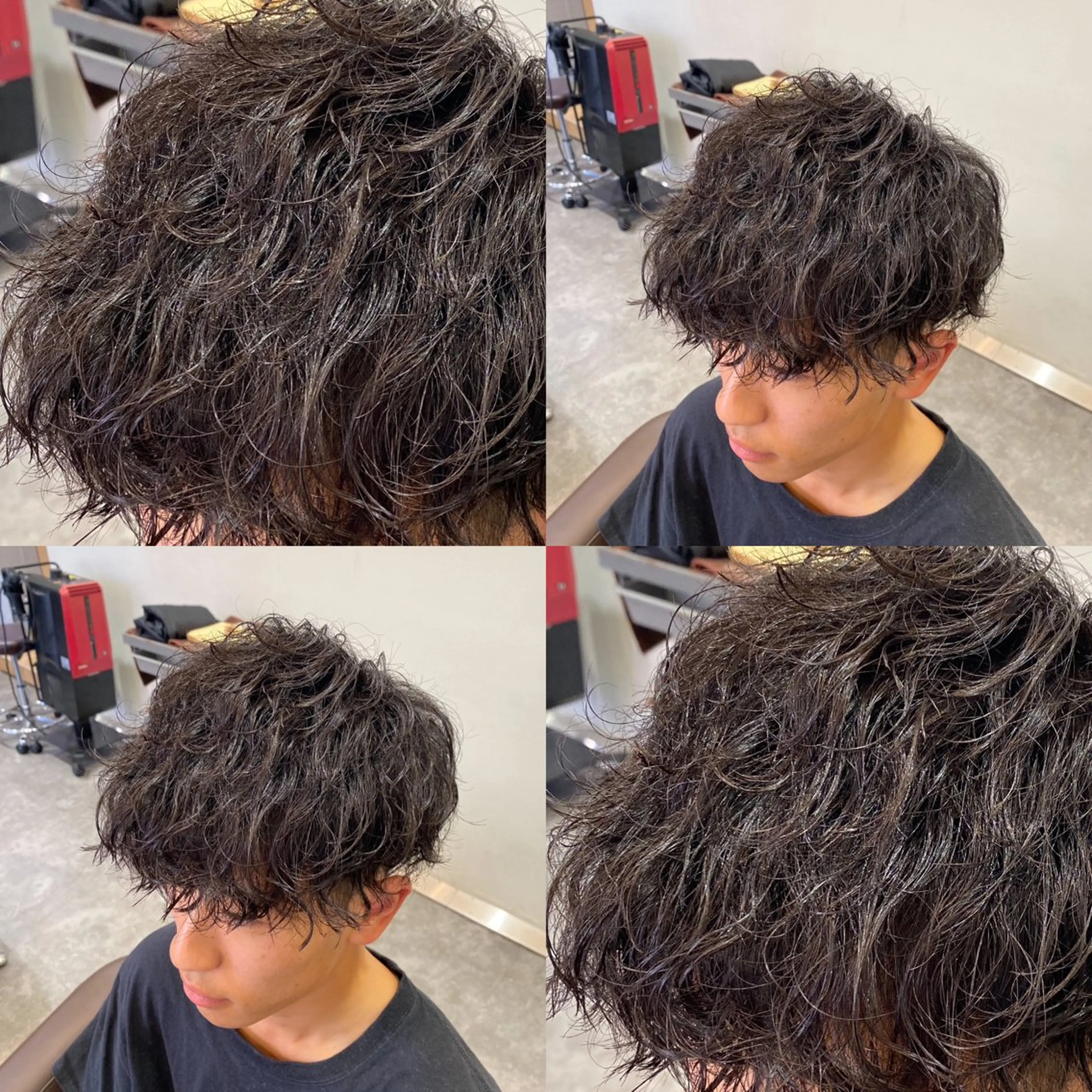 パーマ メンズ メンズ特化LIBER 石川玲央のヘアスタイル