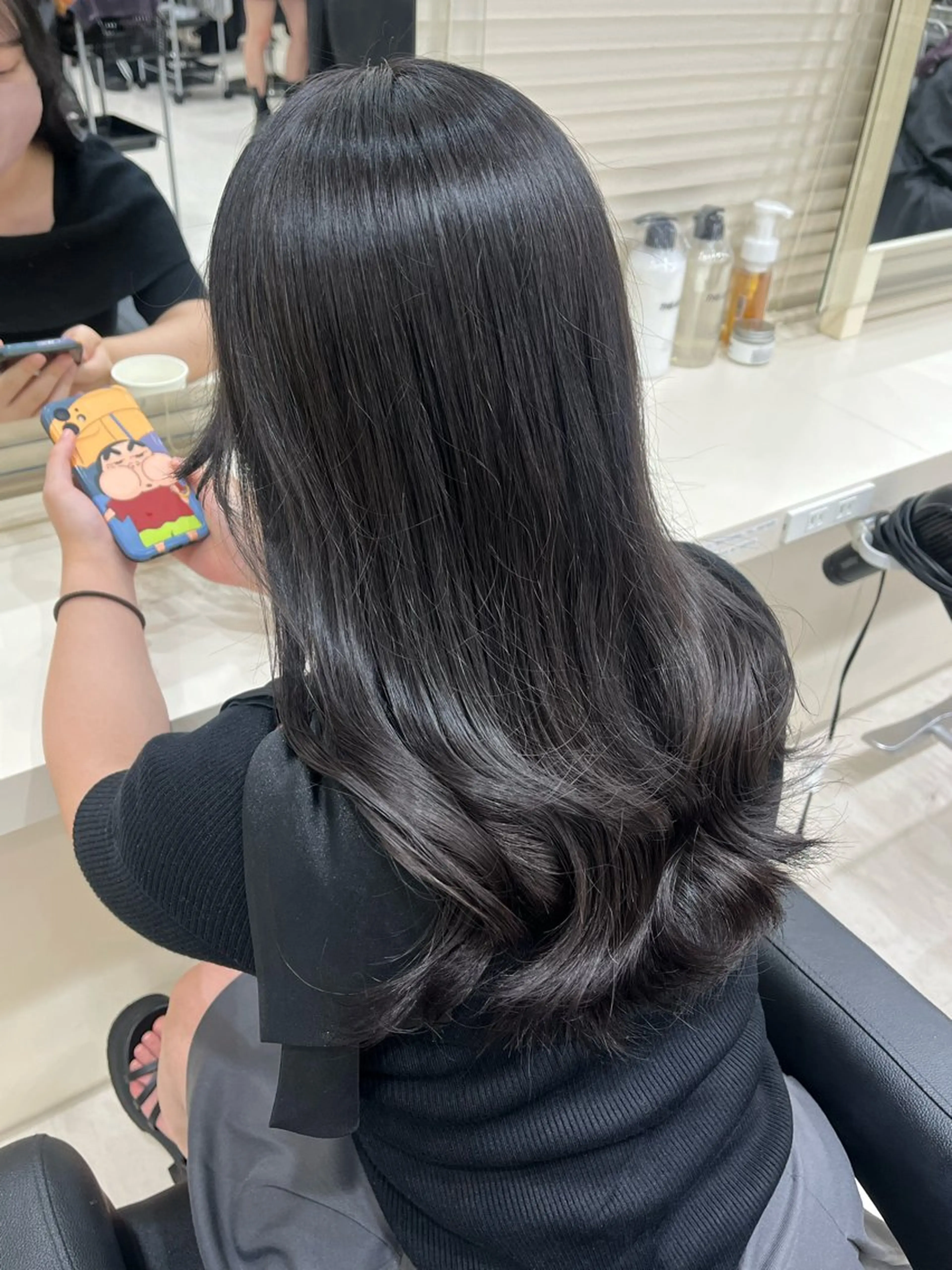 ロング カラー 大人上品ベージュ 🎀HARUNAのヘアスタイル