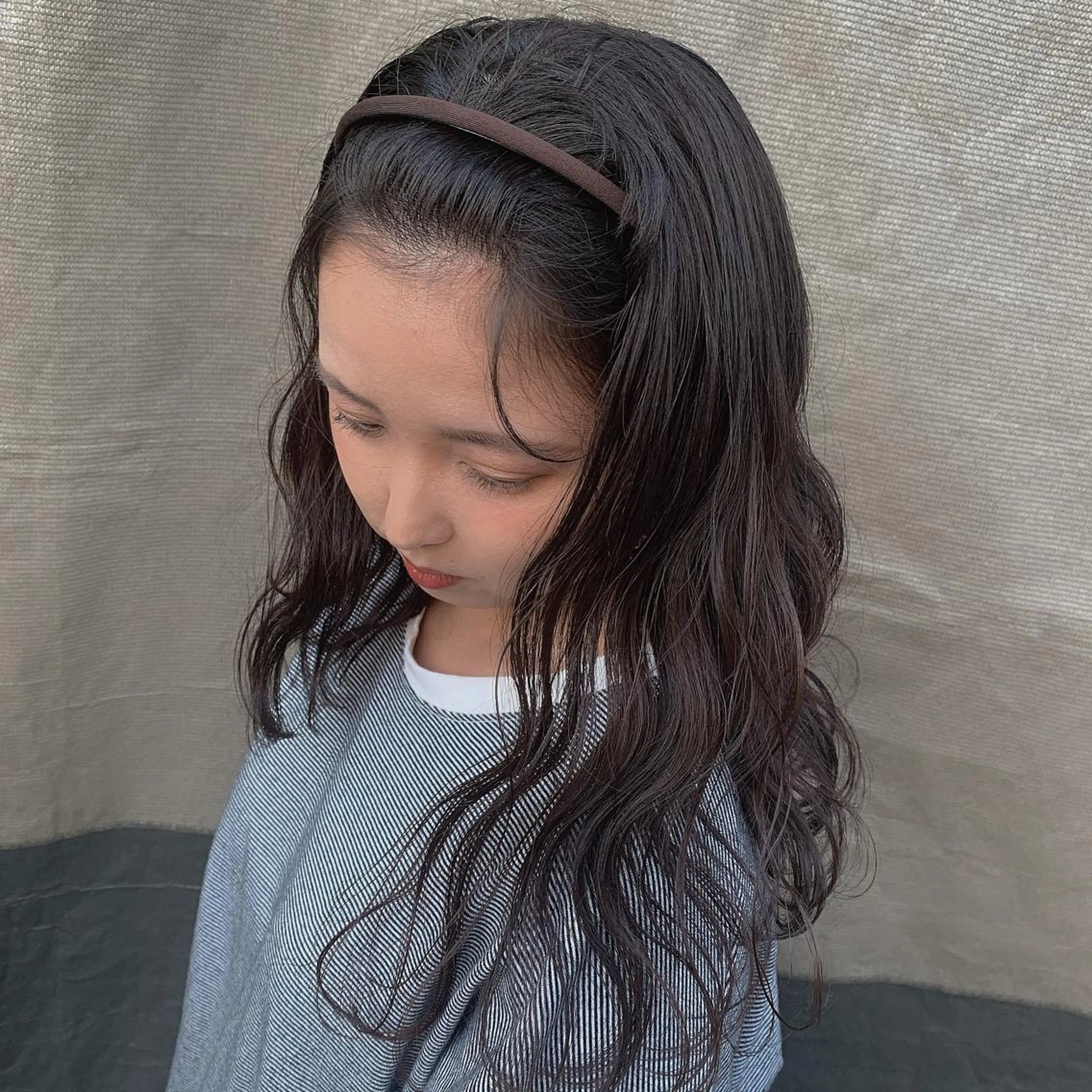 セミロング ヘアアレンジ 🧸 サトウサクネ🧸のヘアスタイル