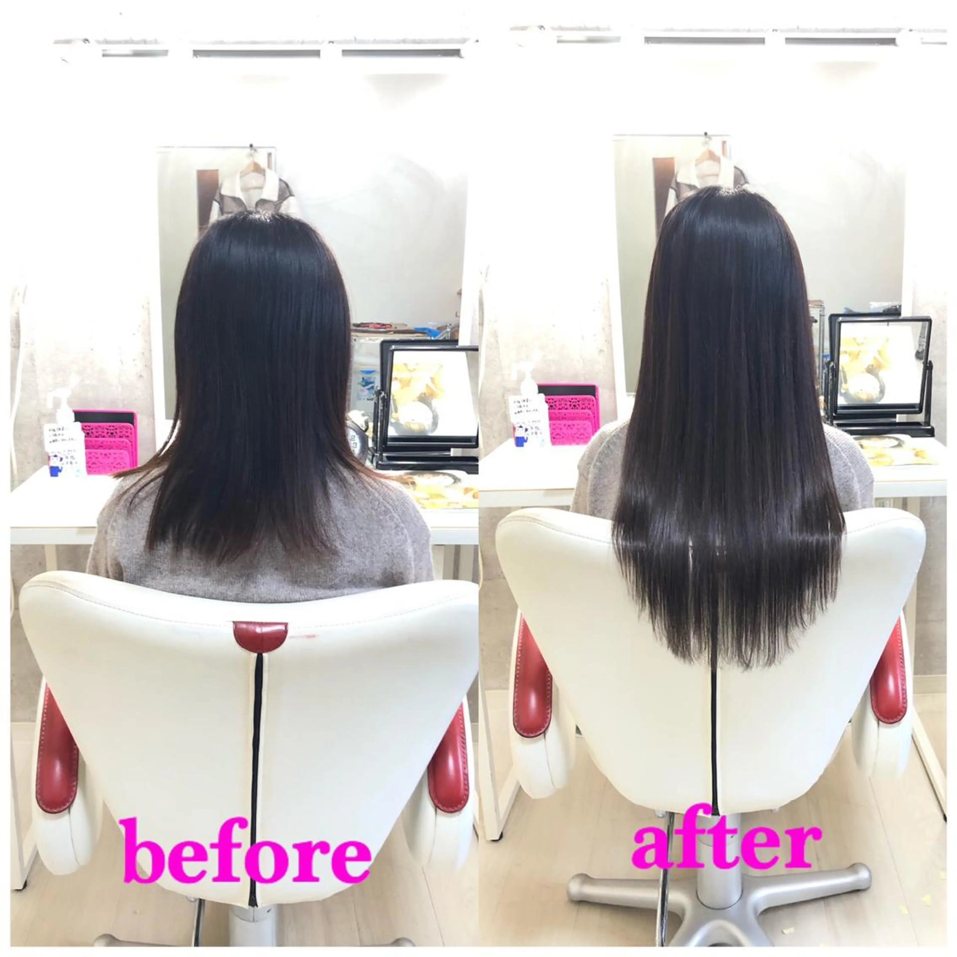 ロング エクステ ドレスアップ心斎橋店所属・🌸ドレスアップ 心斎橋店🌸のヘアスタイル