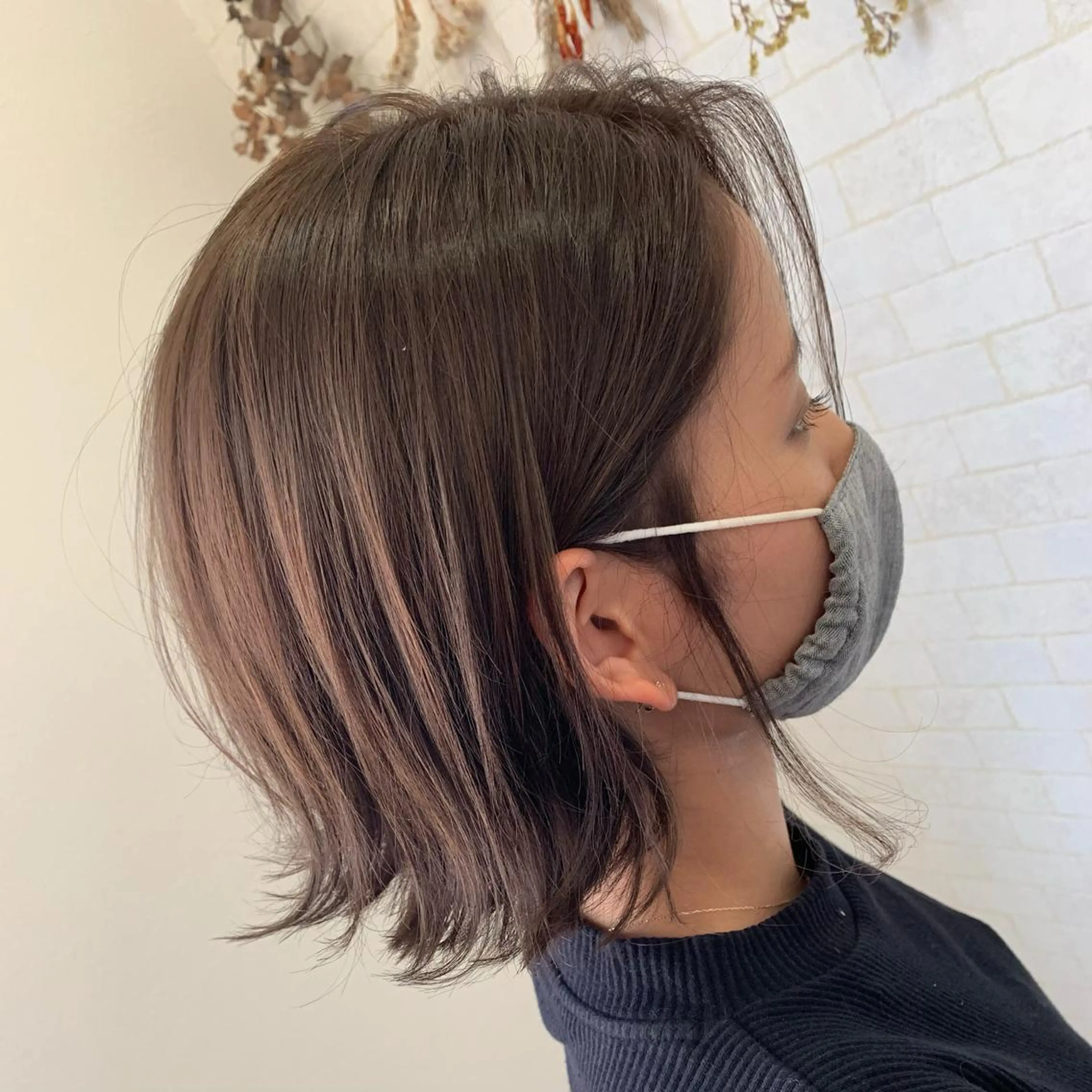 ショート カラー ワタイショウタ 髪質改善✨眉毛サロンのヘアスタイル