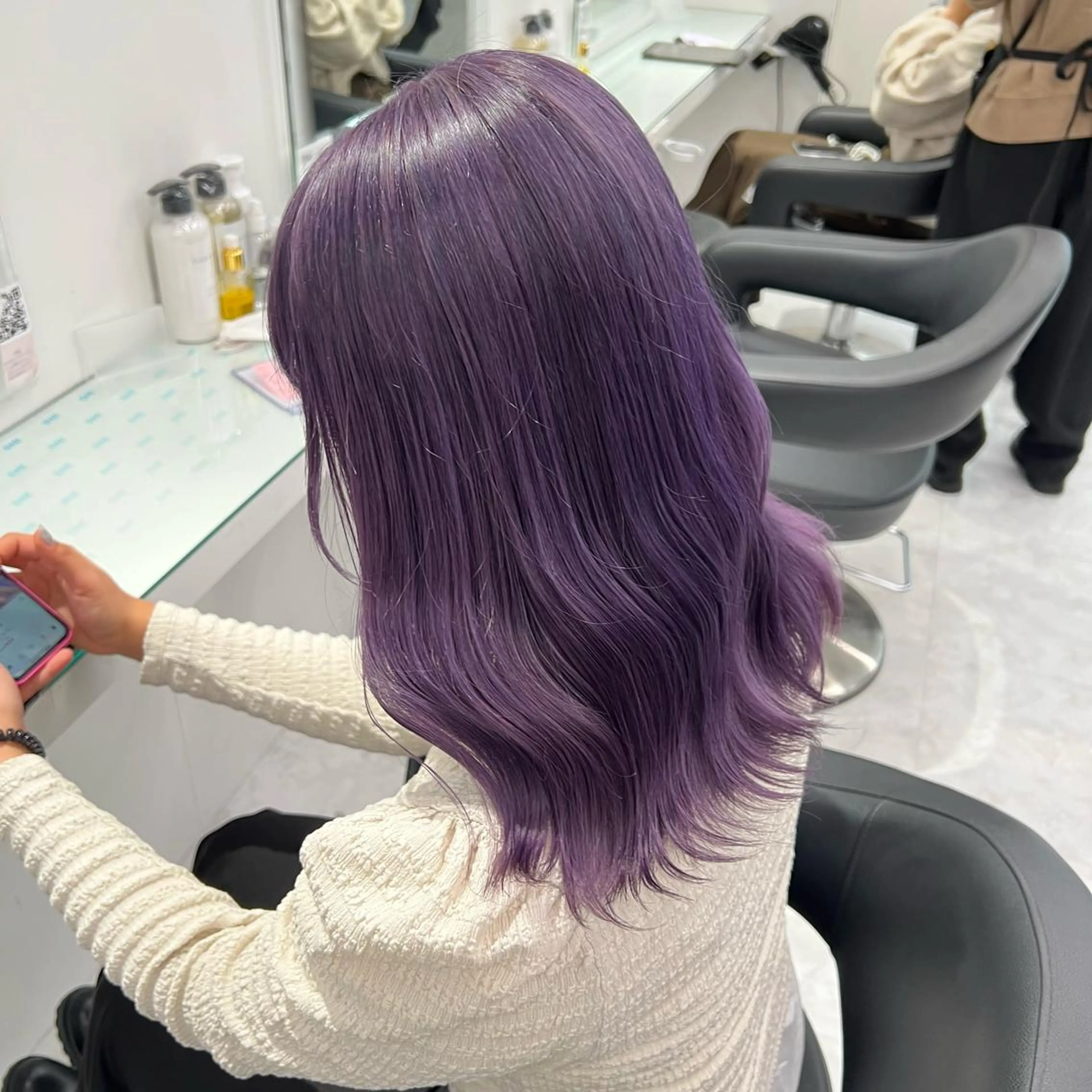 セミロング カラー ヘアアレンジ マユクリア池袋東口店所属・マユクリア 池袋東口店の眉毛・アイブロウイメージ