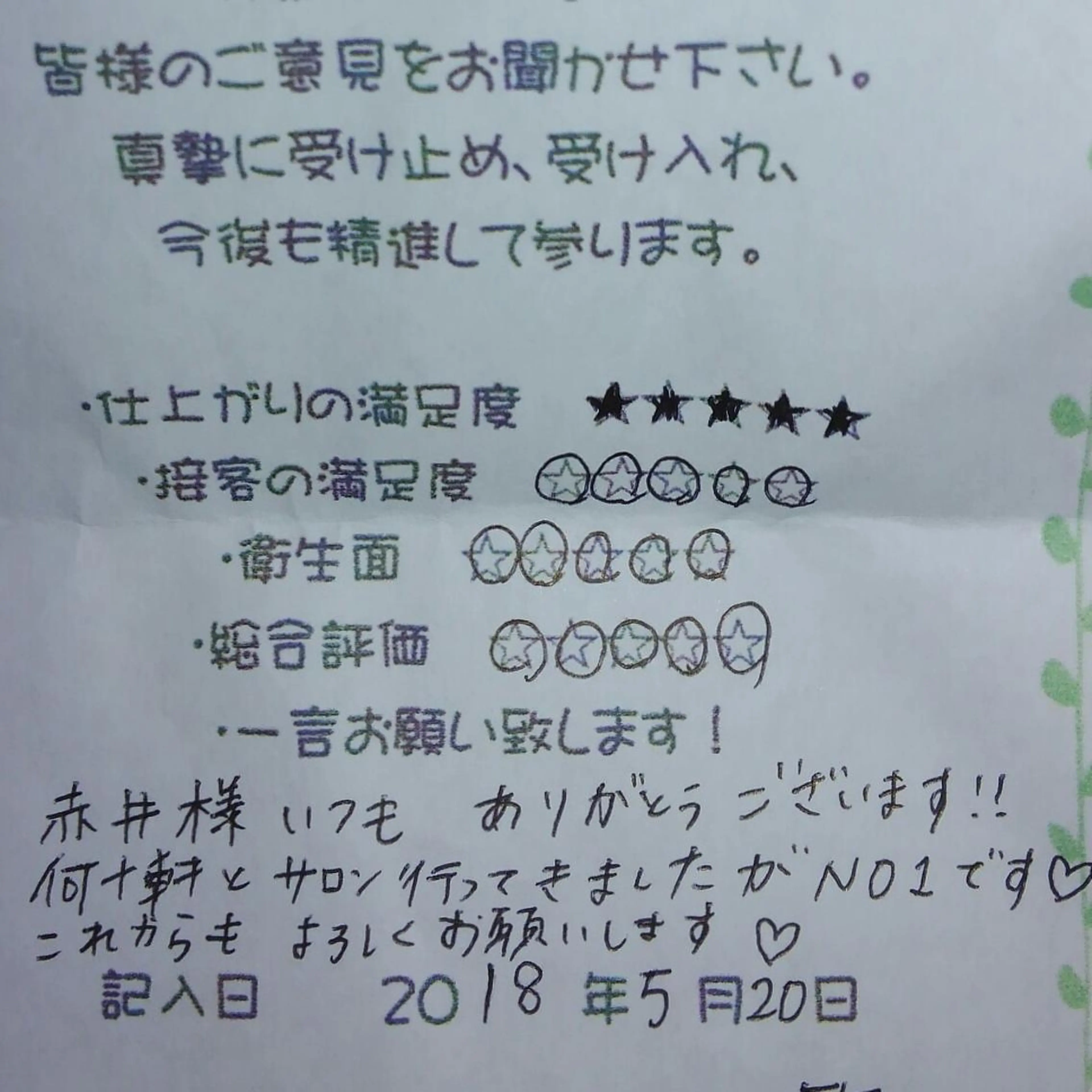 マツエク・マツパ Rouge ・ K  　のマツエク・マツパデザイン