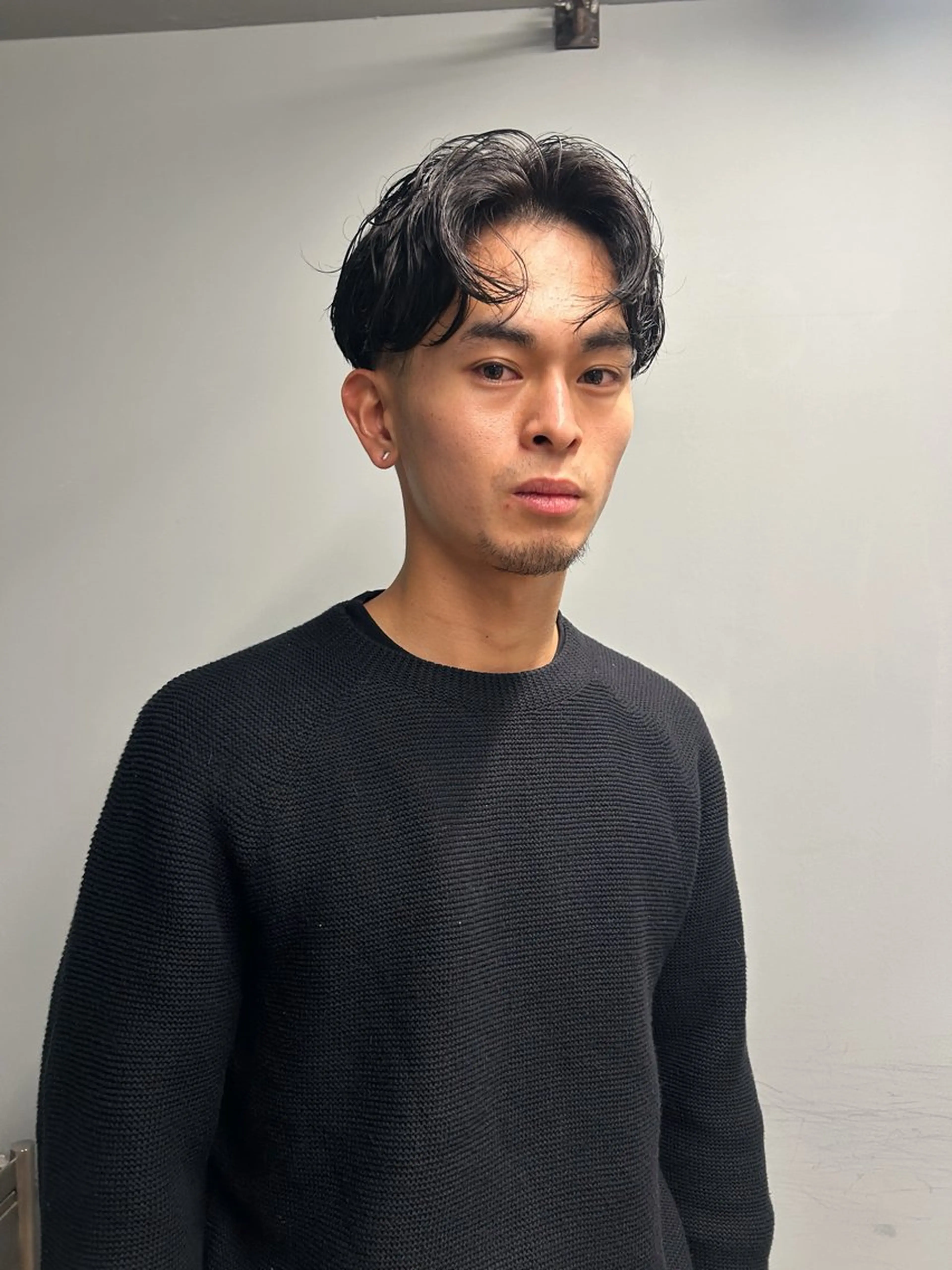 ショート パーマ メンズ DIXBON所属・メンズパーマ ナカムラヒロトのヘアスタイル