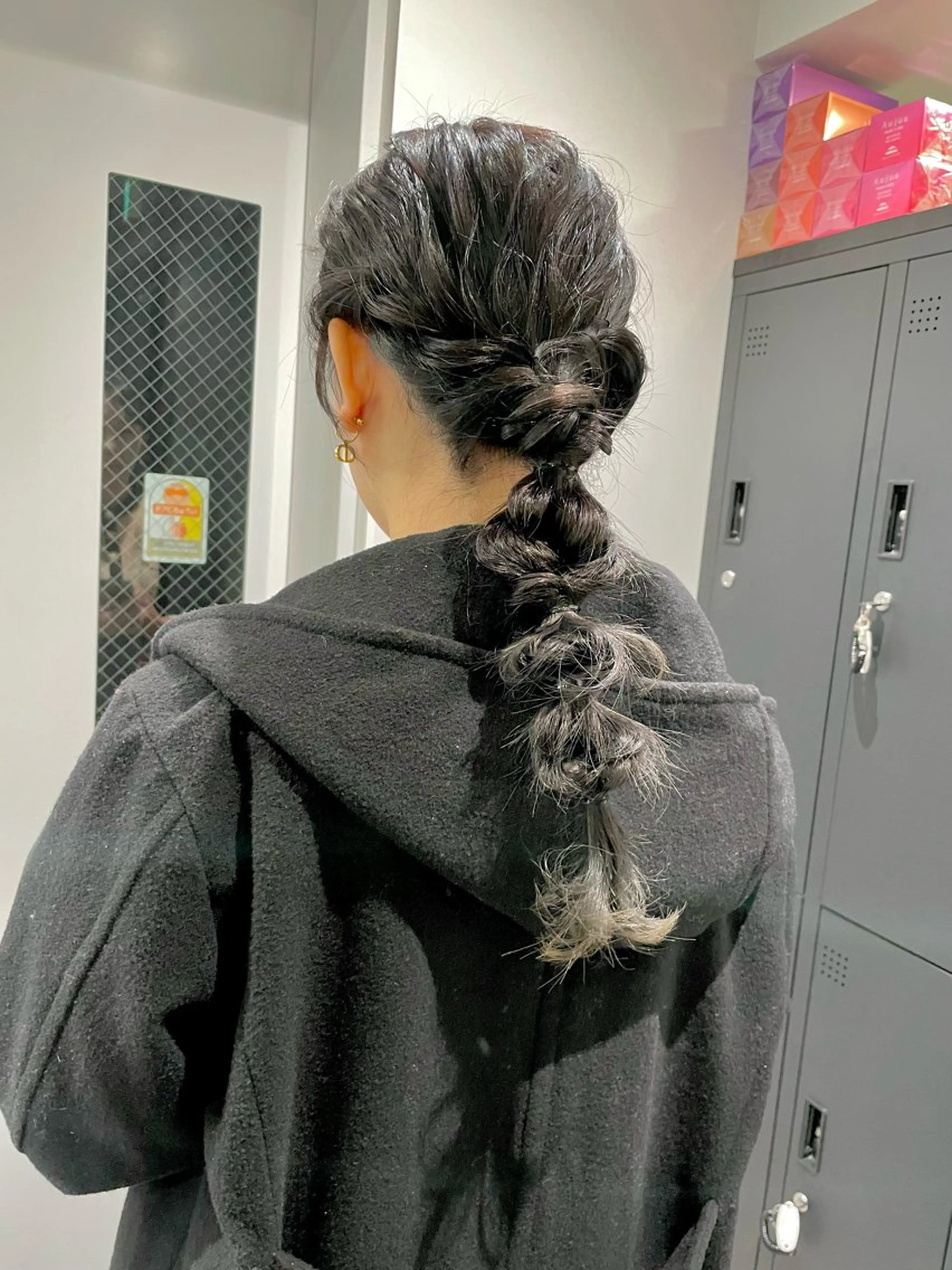 ロング ヘアアレンジ ダブルカラー🦖 /髪質改善⚡️しおりのヘアスタイル