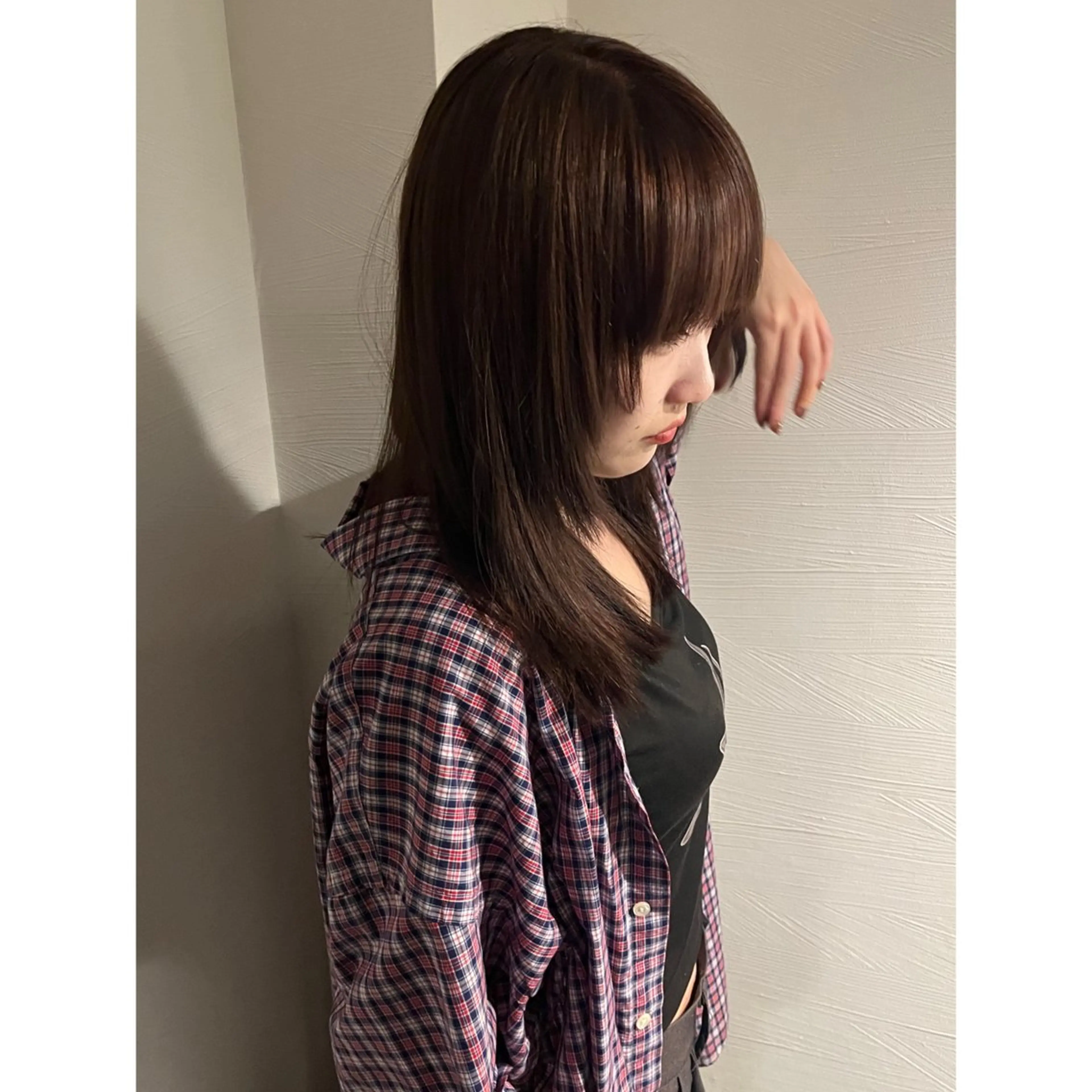 セミロング カラー ヘアカラー トリートメント アユミ／ 似合わせカラー／目黒のヘアスタイル