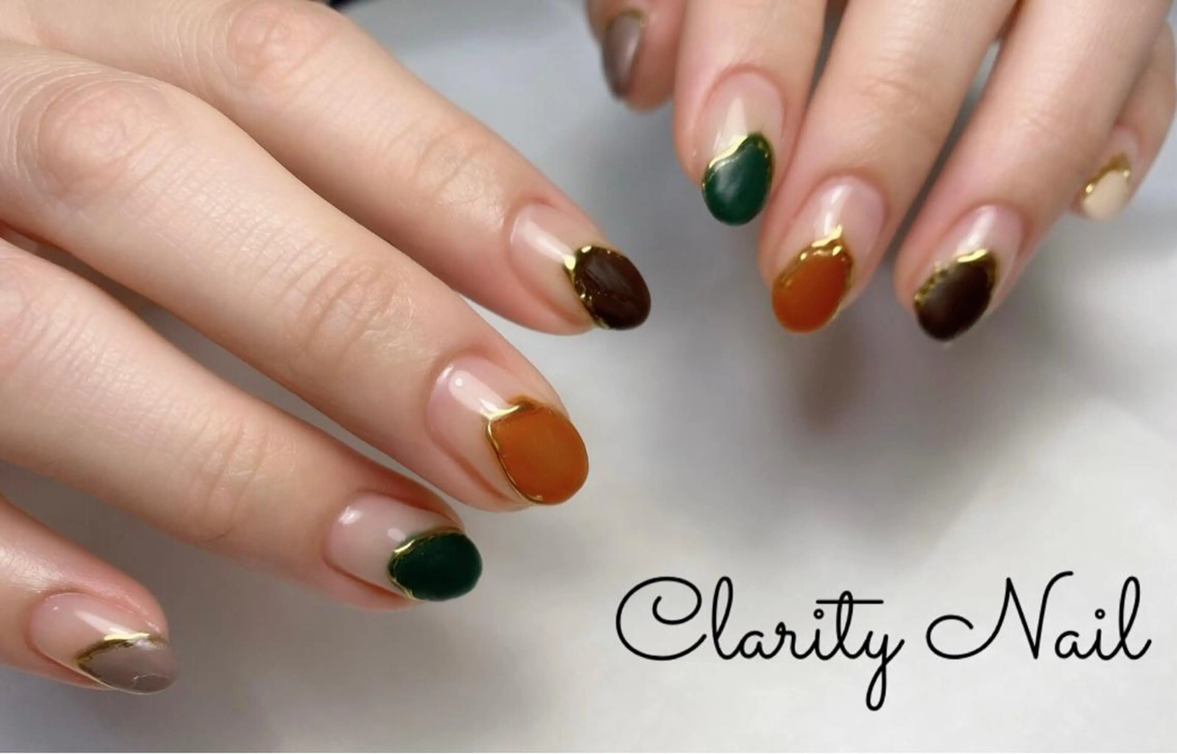 ネイル アートネイル 持ち込み ハンドネイル Clarity Nailのネイルデザイン