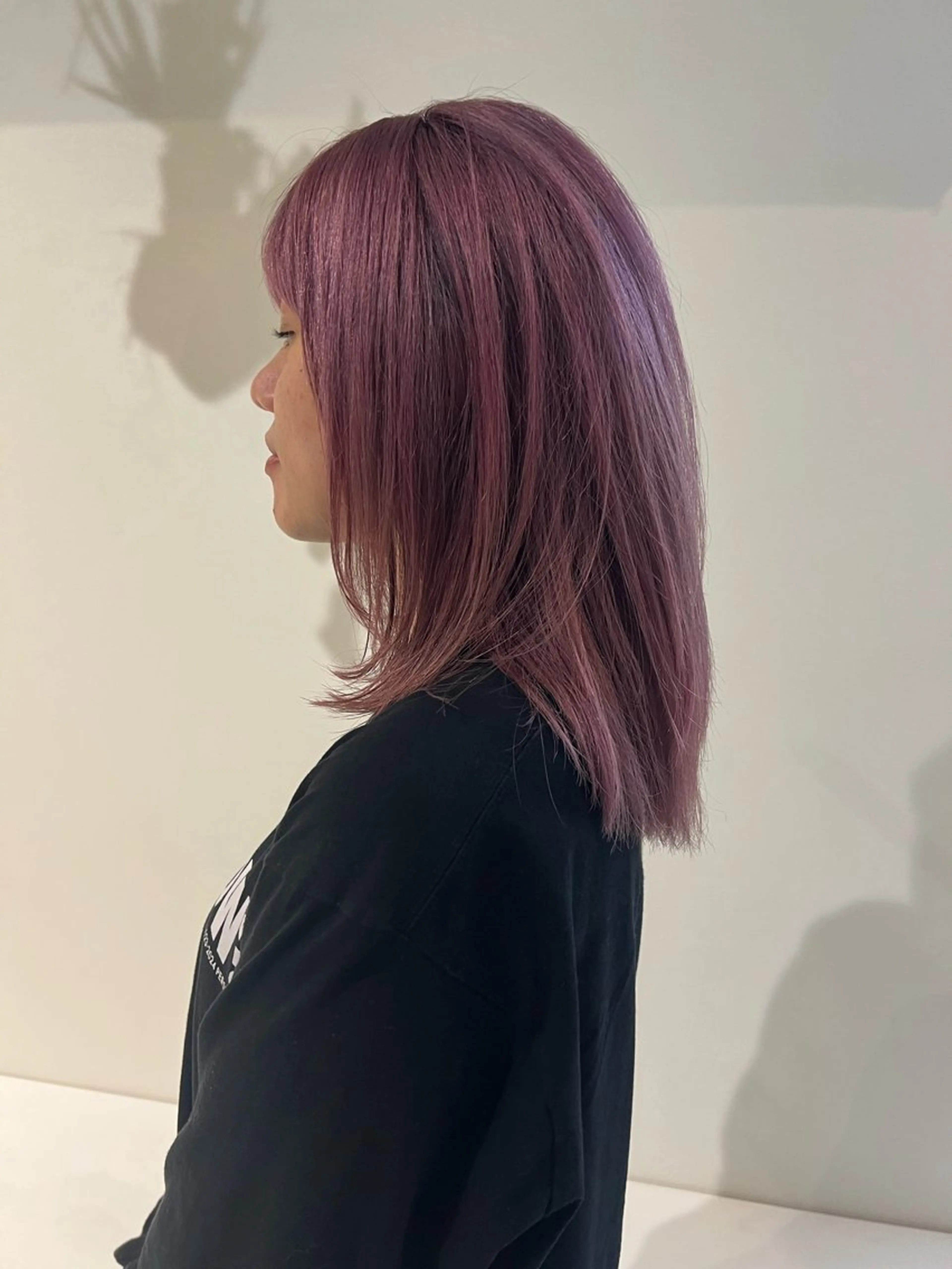 ミディアム 髪質改善 乕谷 美潮のヘアスタイル