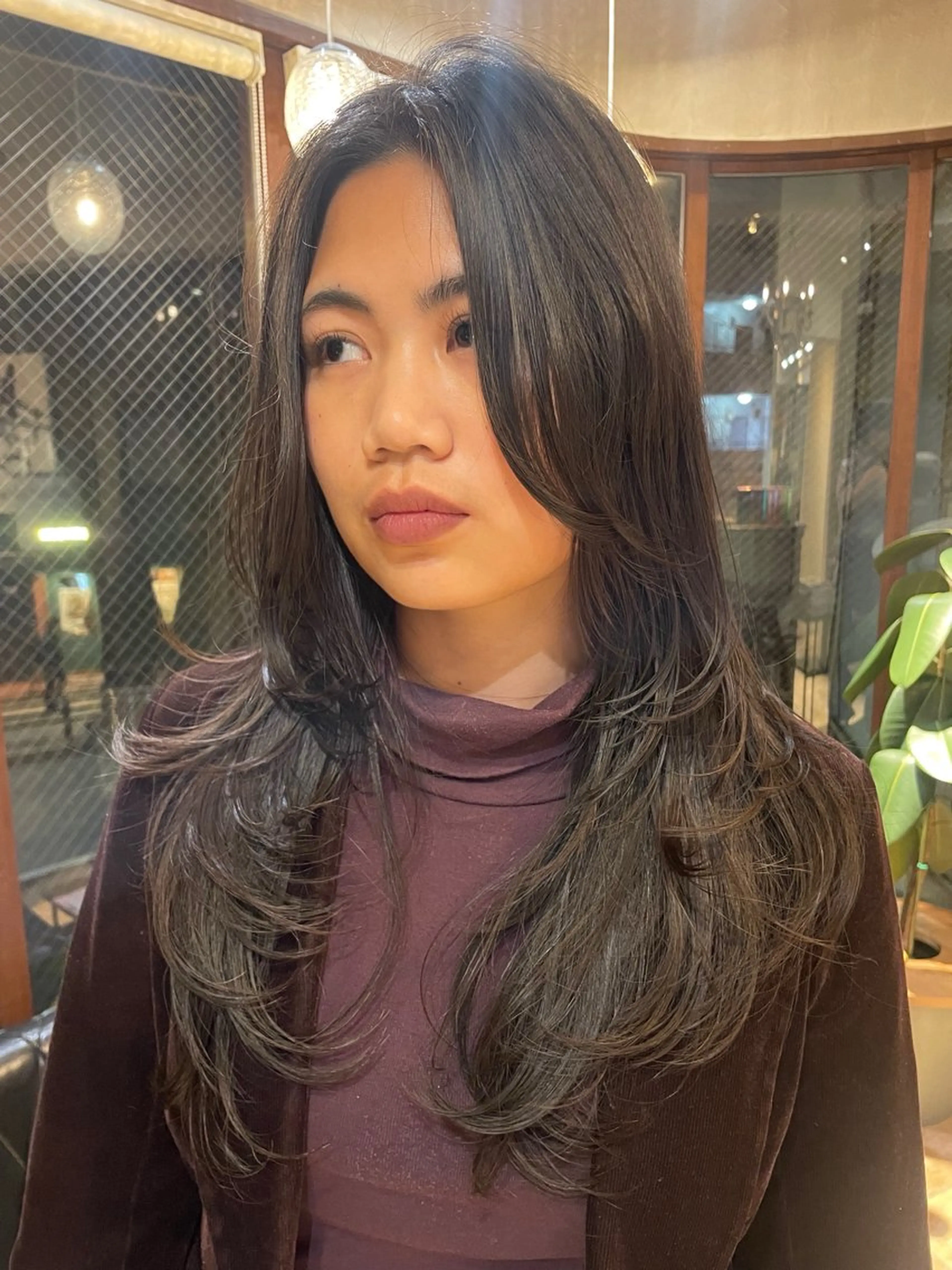 ロング ショート✂︎ ゆるパーマKANOのヘアスタイル