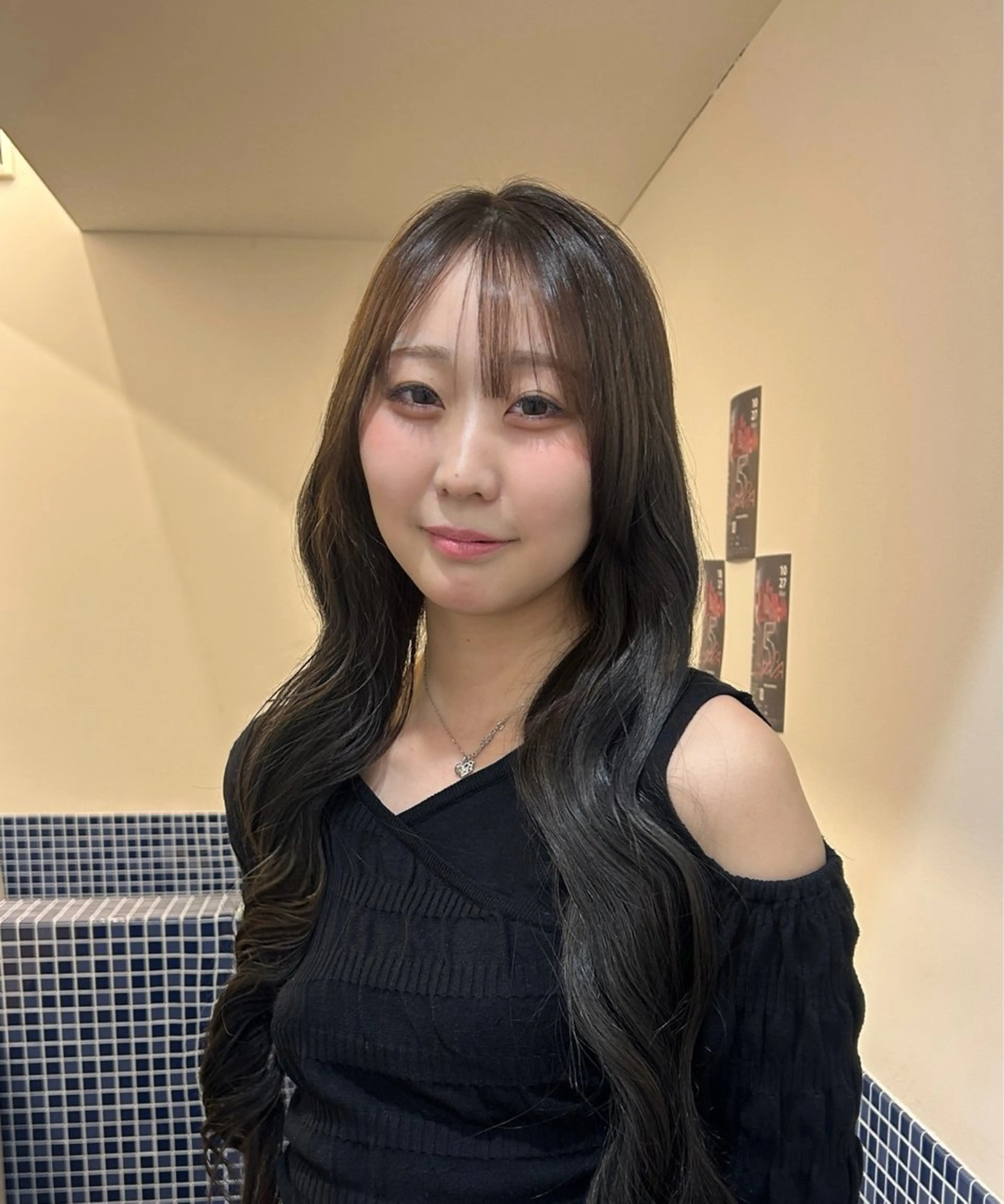 ロング カラー 太田 絵麻のヘアスタイル