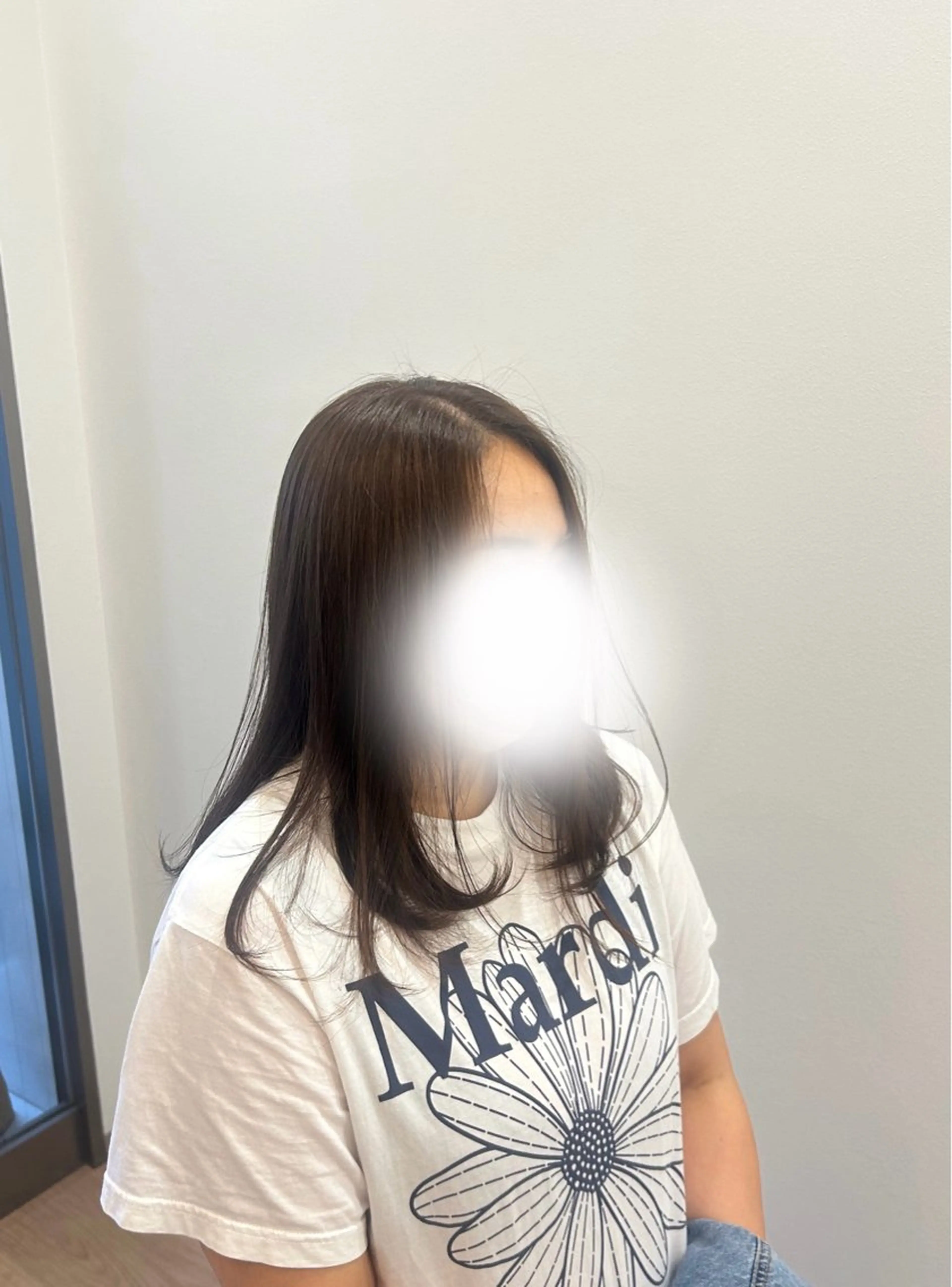 ワンカラー＋シャンプーブローの写真