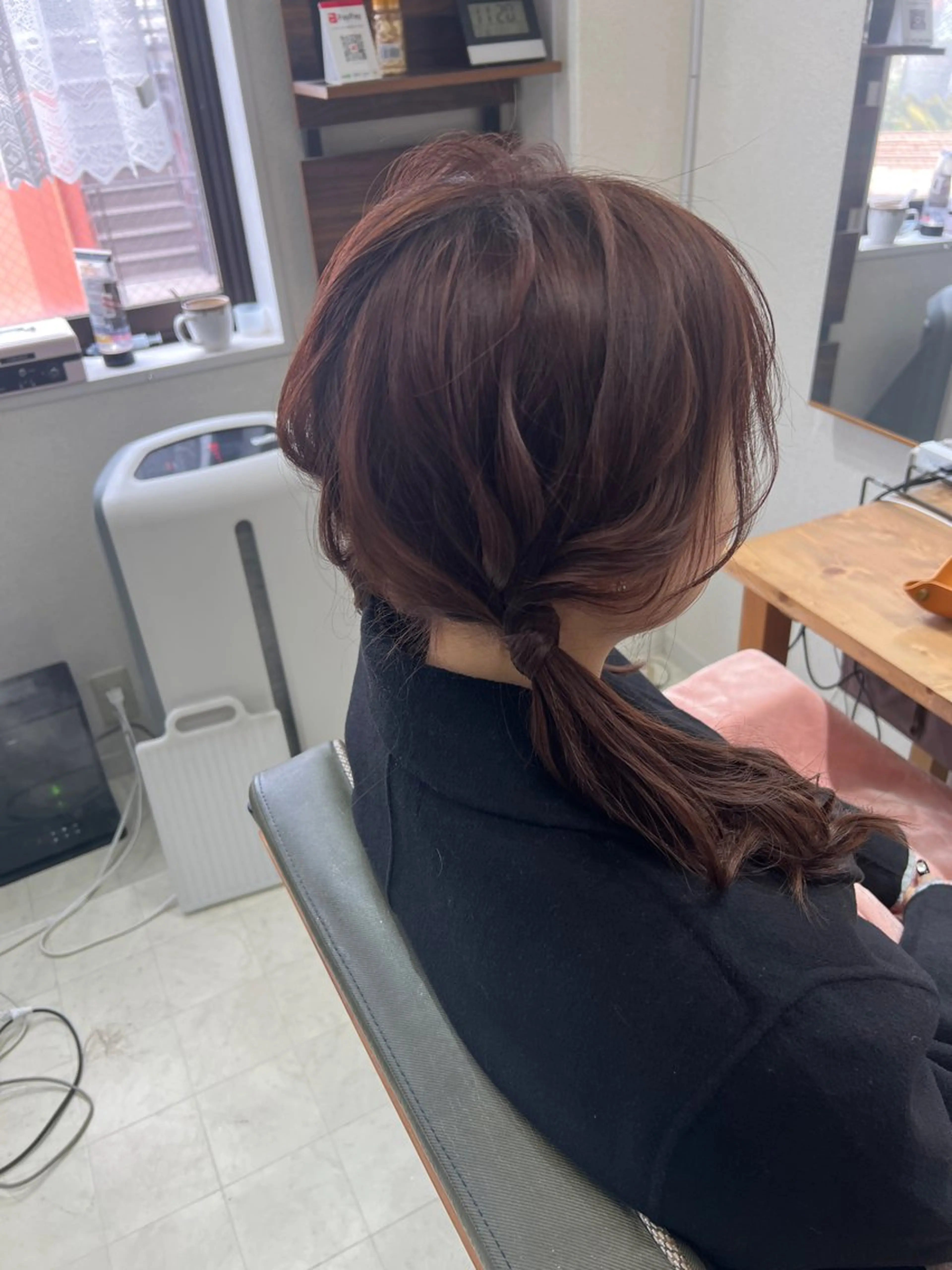 セミロング ヘアアレンジ ツインテール 山室 敬義のヘアスタイル