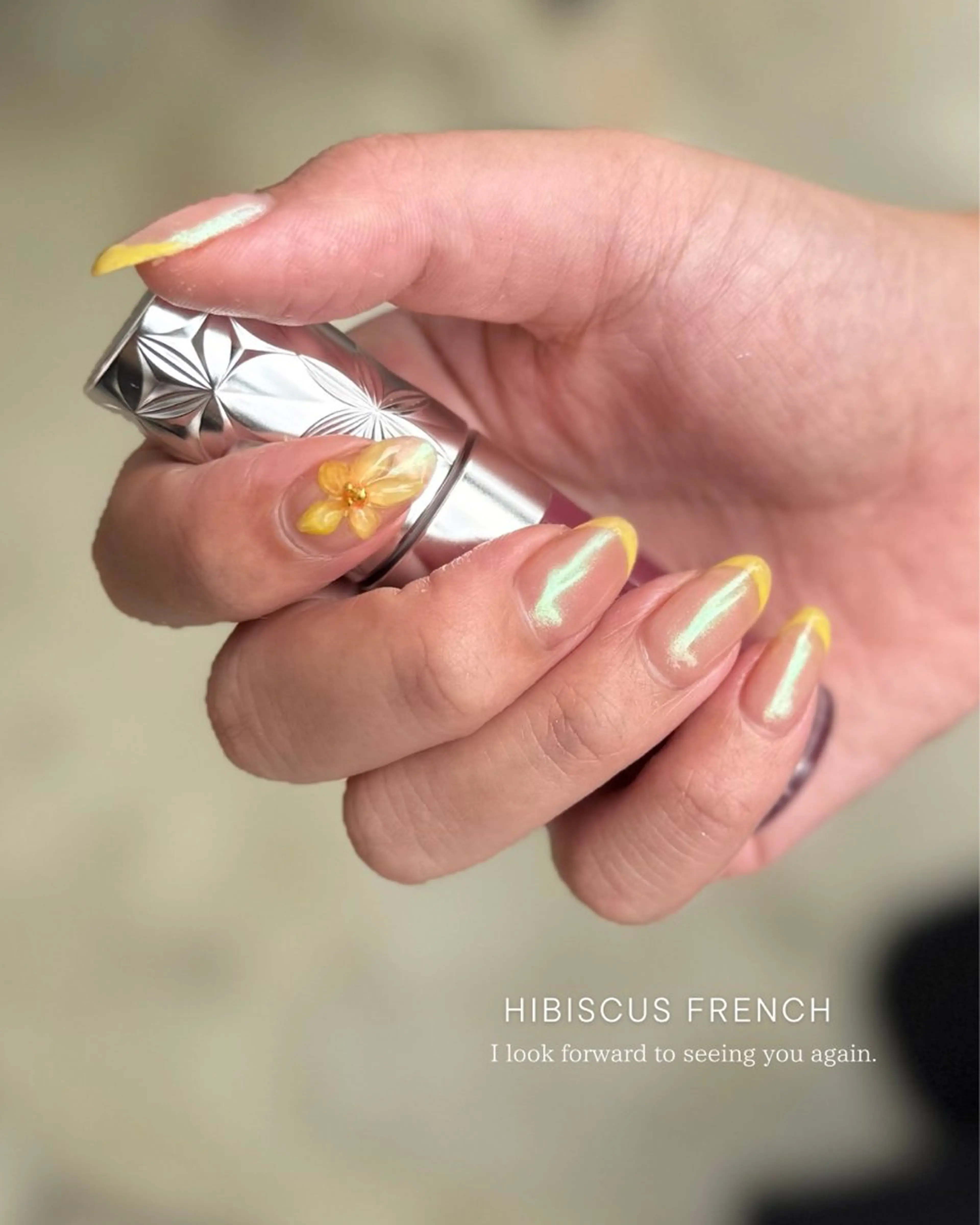 ネイル アートネイル フラワーネイル フレンチネイル ジェルネイル ニュアンスネイル ハンドネイル Seemly 千田町店所属・フラワーパラジェル 🌸シームリーエミのネイルデザイン