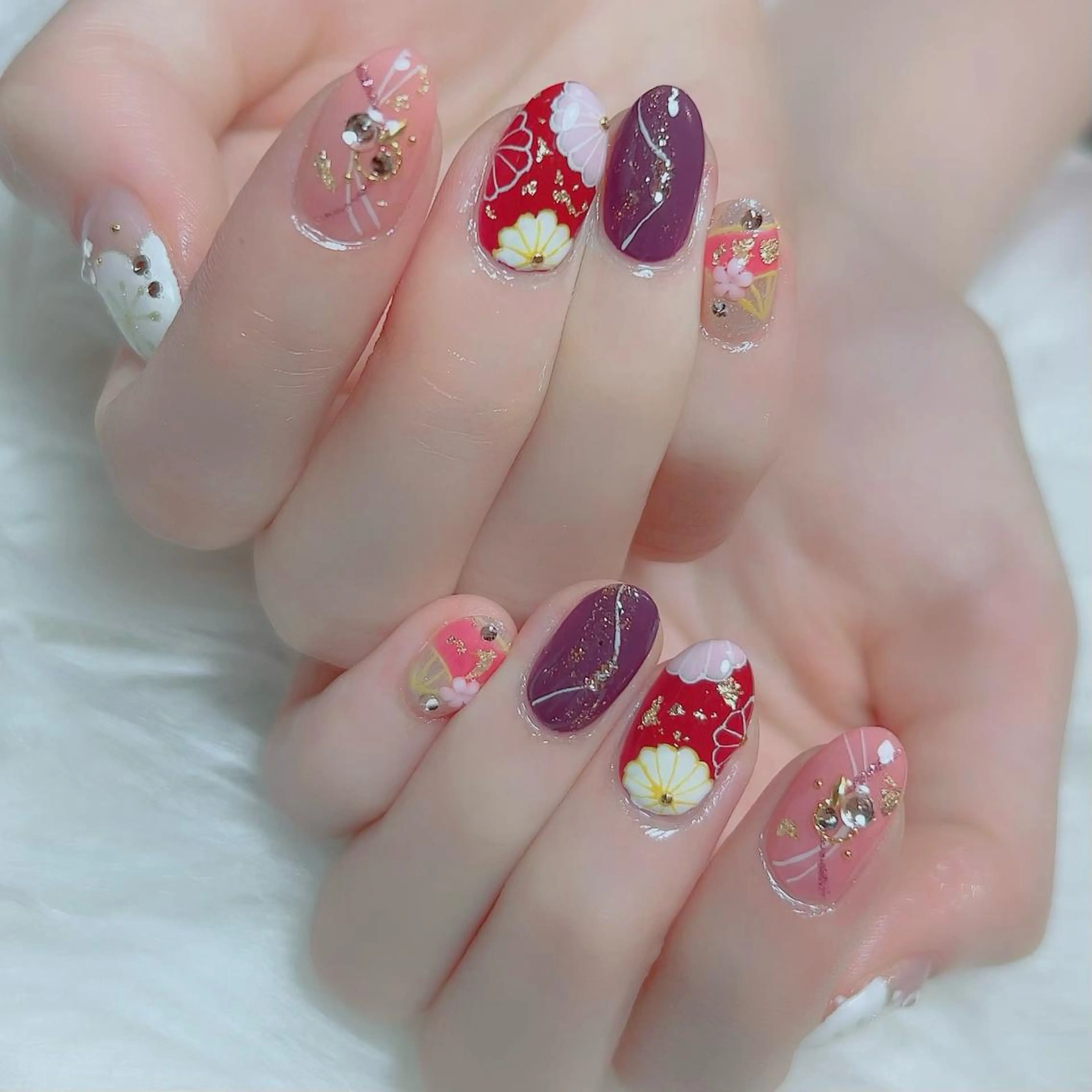 ネイル ハンドネイル Private Nail Salon　EM所属・Nail salon EM（エム）千葉のネイルデザイン