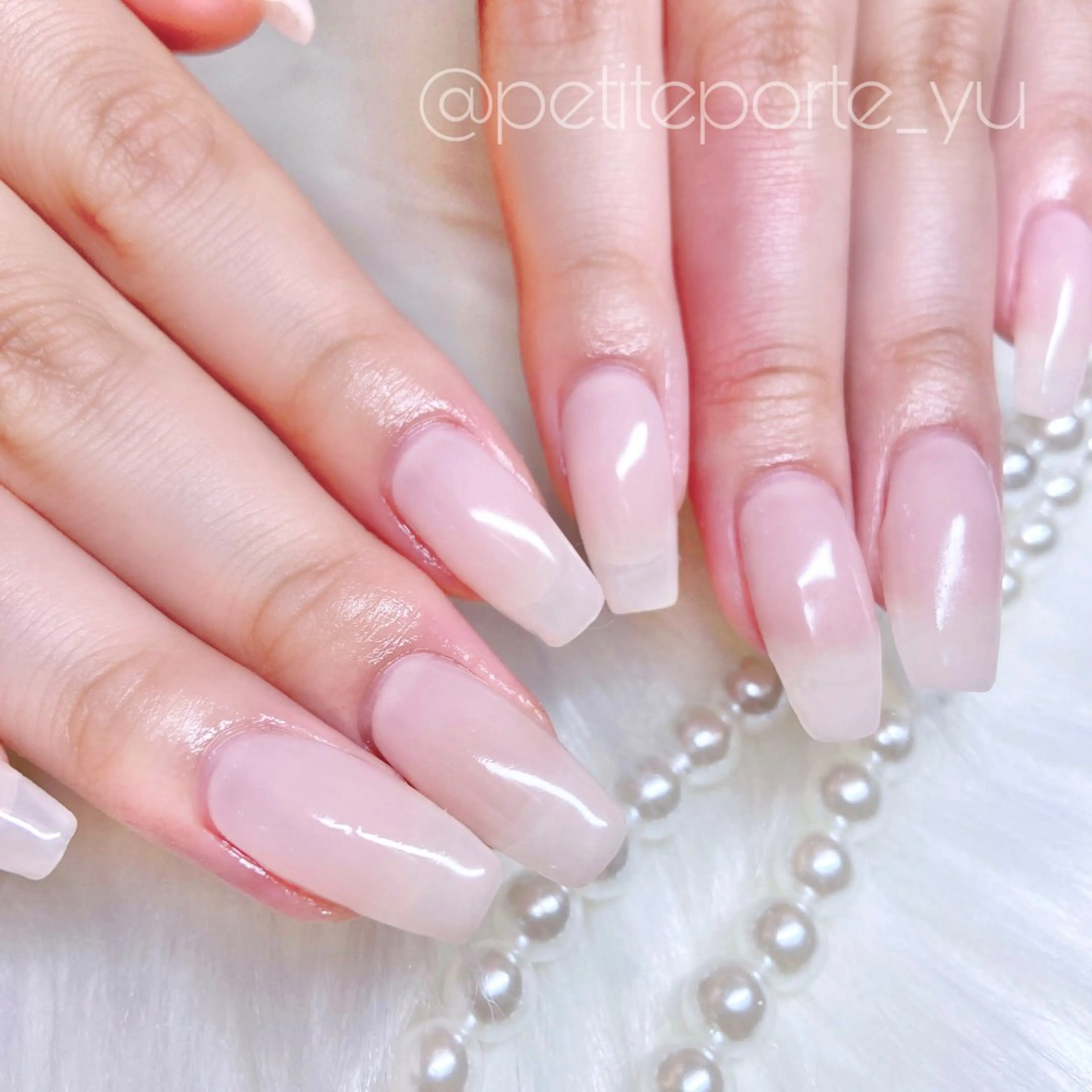 抜群の強度❗️オフ無料🌟長さだし10本＋ダメージケアワンカラーorラメグラ💅🏻💖の写真