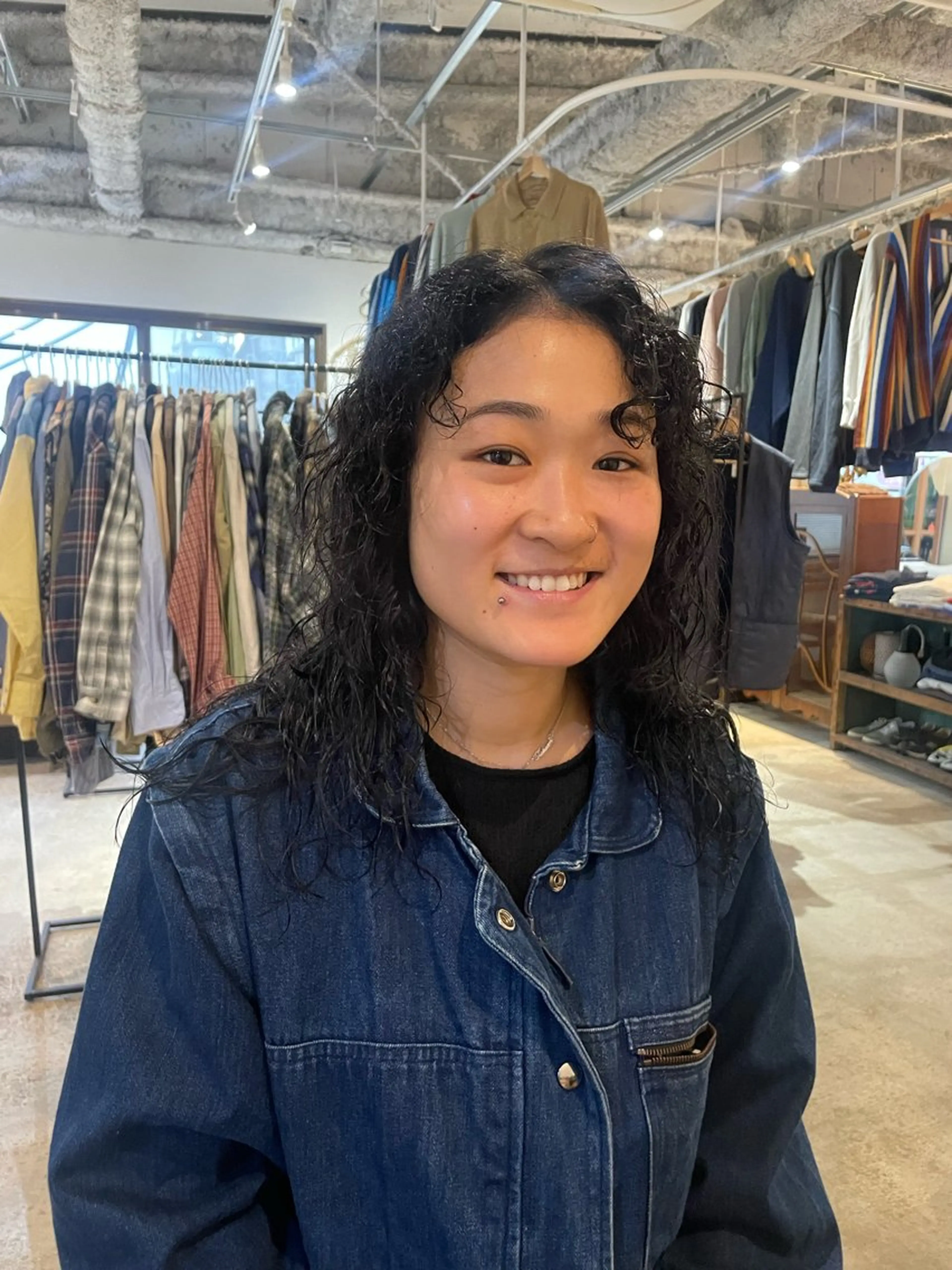 セミロング パーマ ゆるふわガーリーst yle🩰yuukaのヘアスタイル