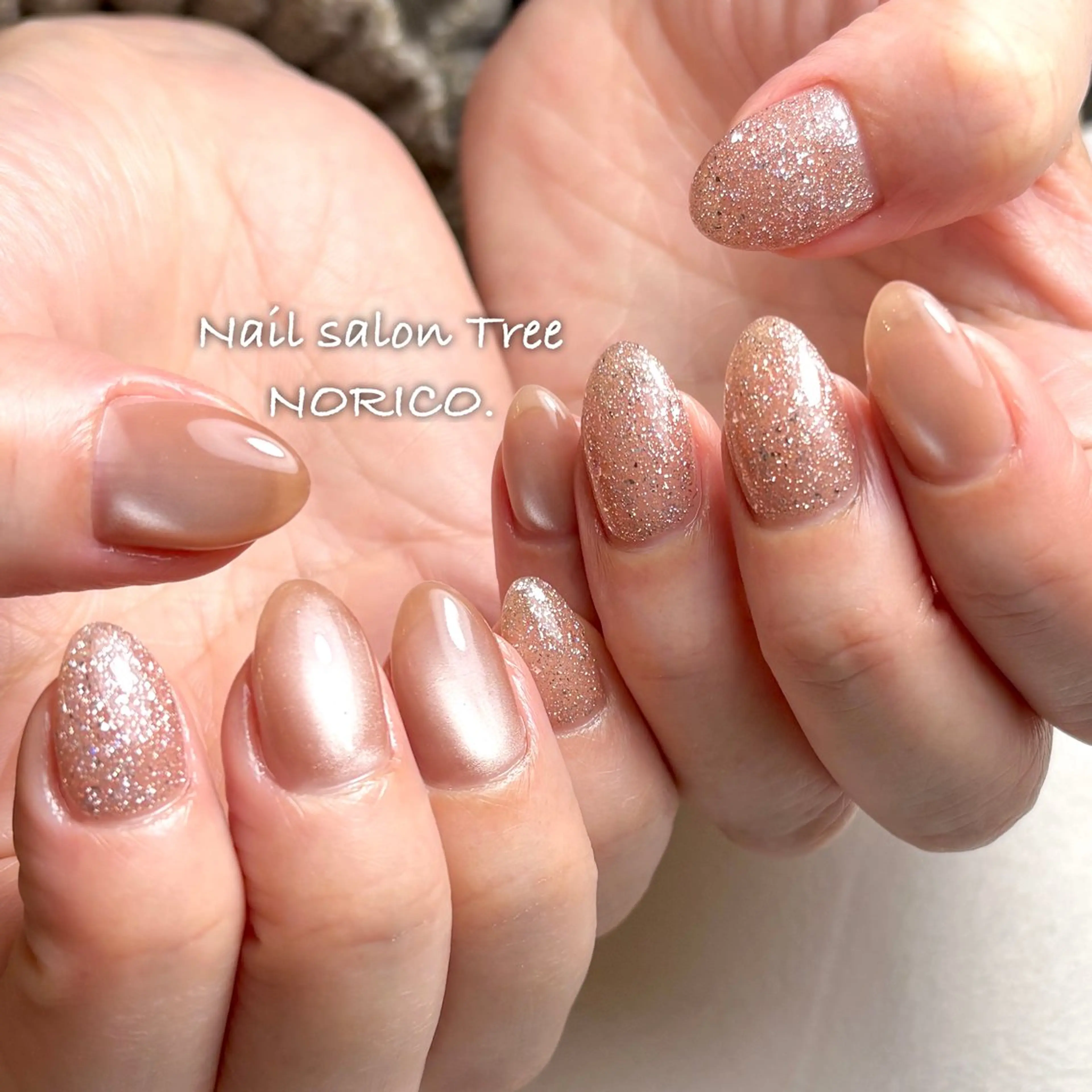 ネイル ハンドネイル Tree NORICO.のネイルデザイン