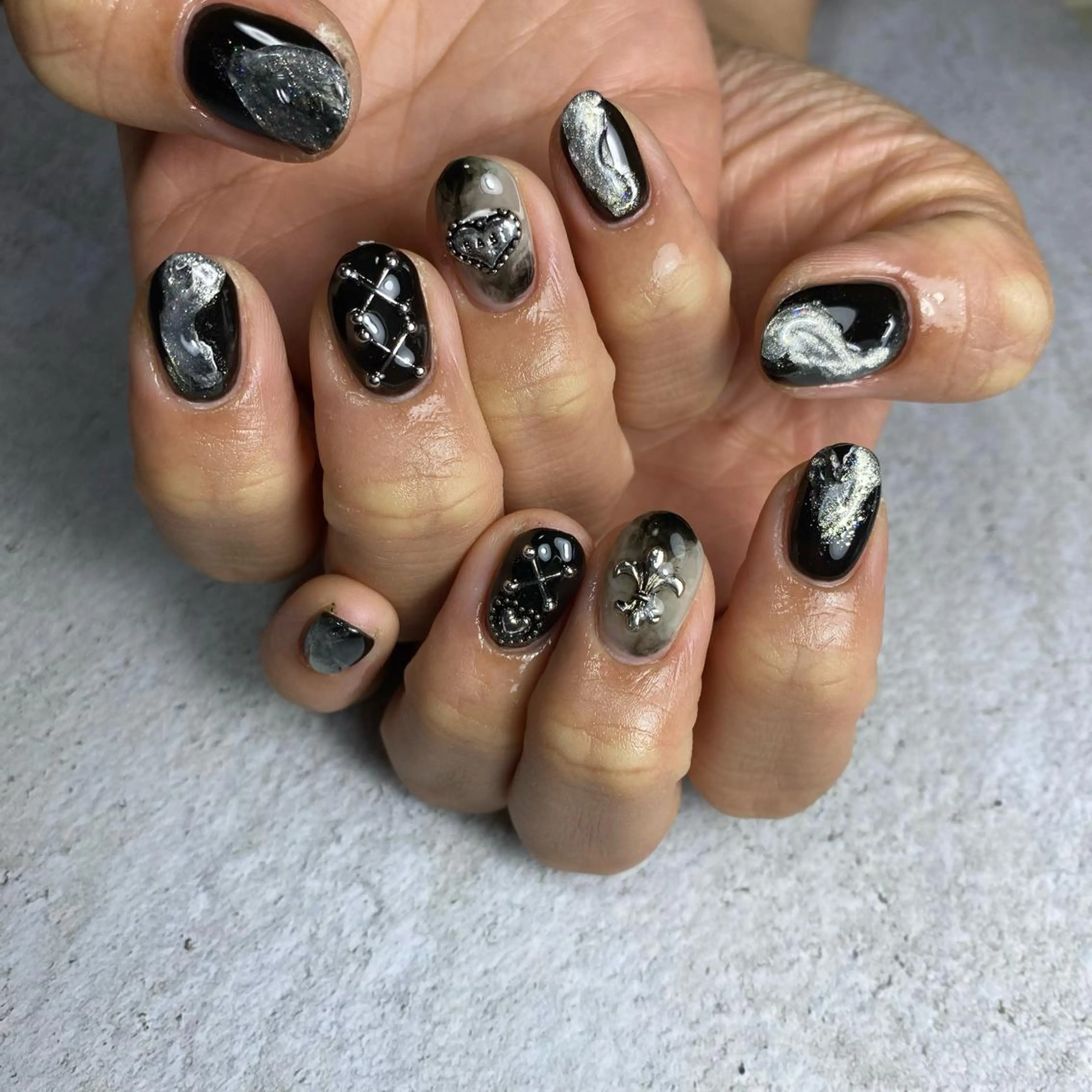 ネイル ハンドネイル Re:Smil所属・☺︎ NOZOMI☺︎のネイルデザイン