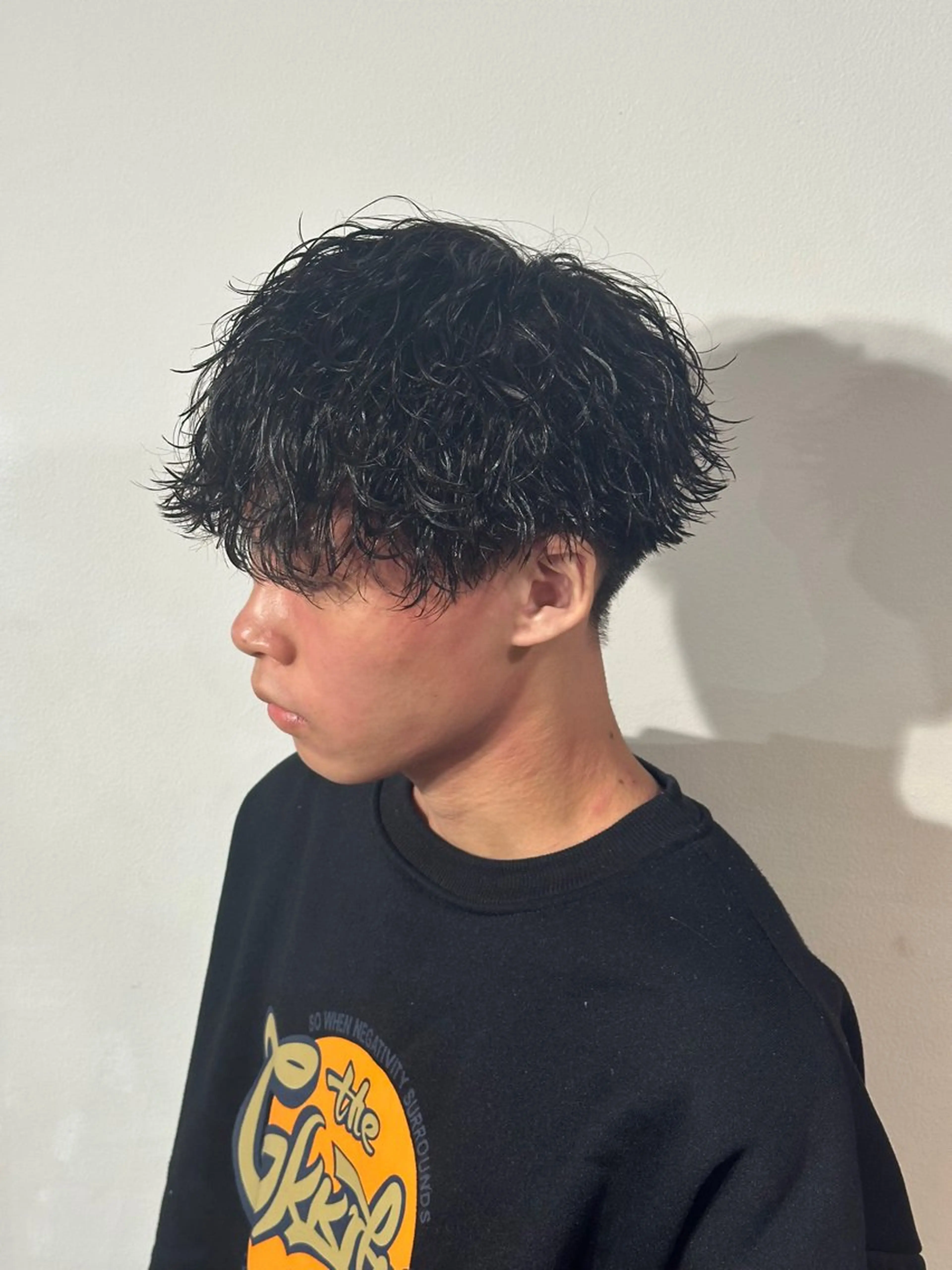 パーマ メンズ メンズパーマ 波巻きパーマ メンズパーマ 特化/中川拓也のヘアスタイル