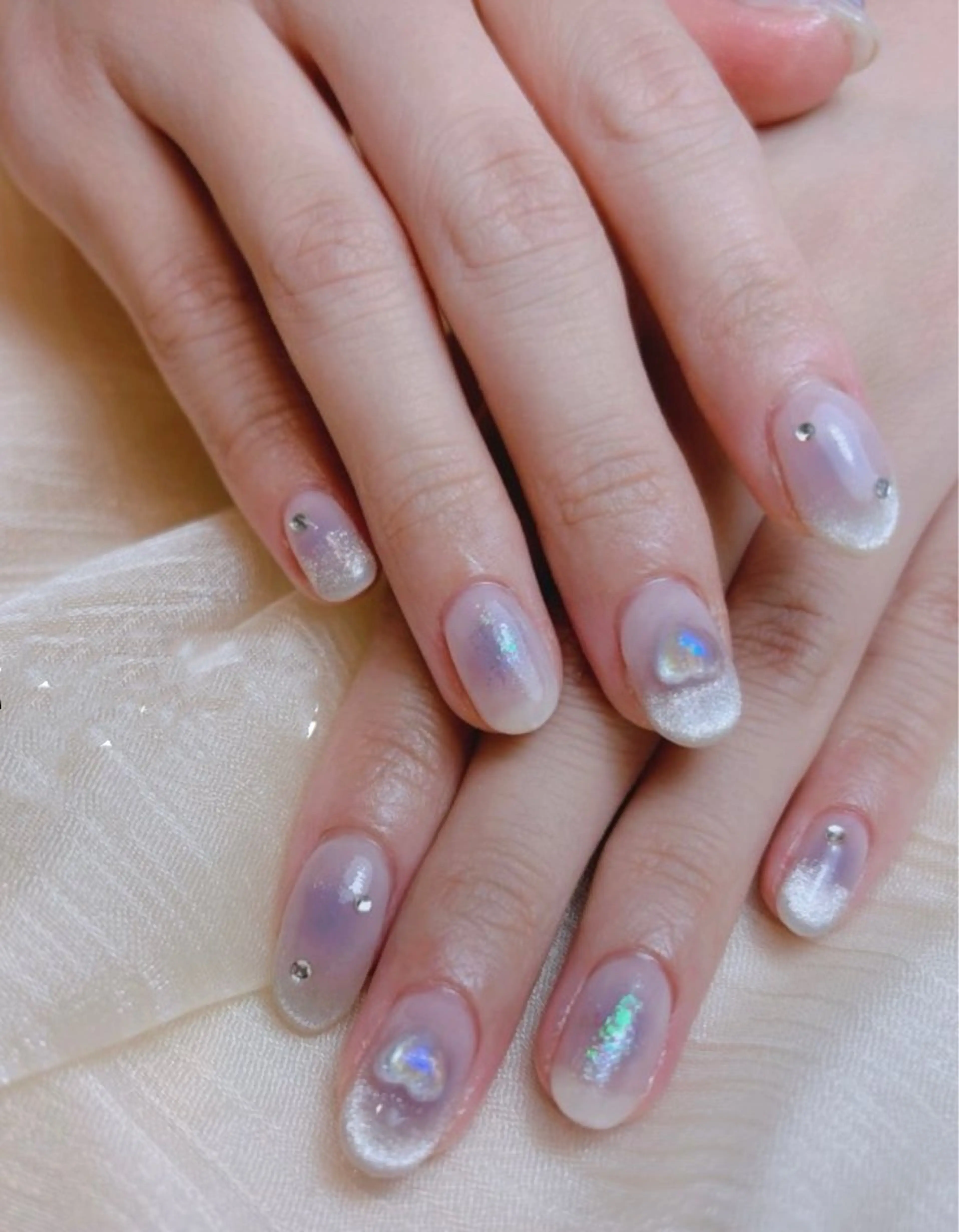 ネイル H3 Nail Tsuki🦋💙のネイルデザイン