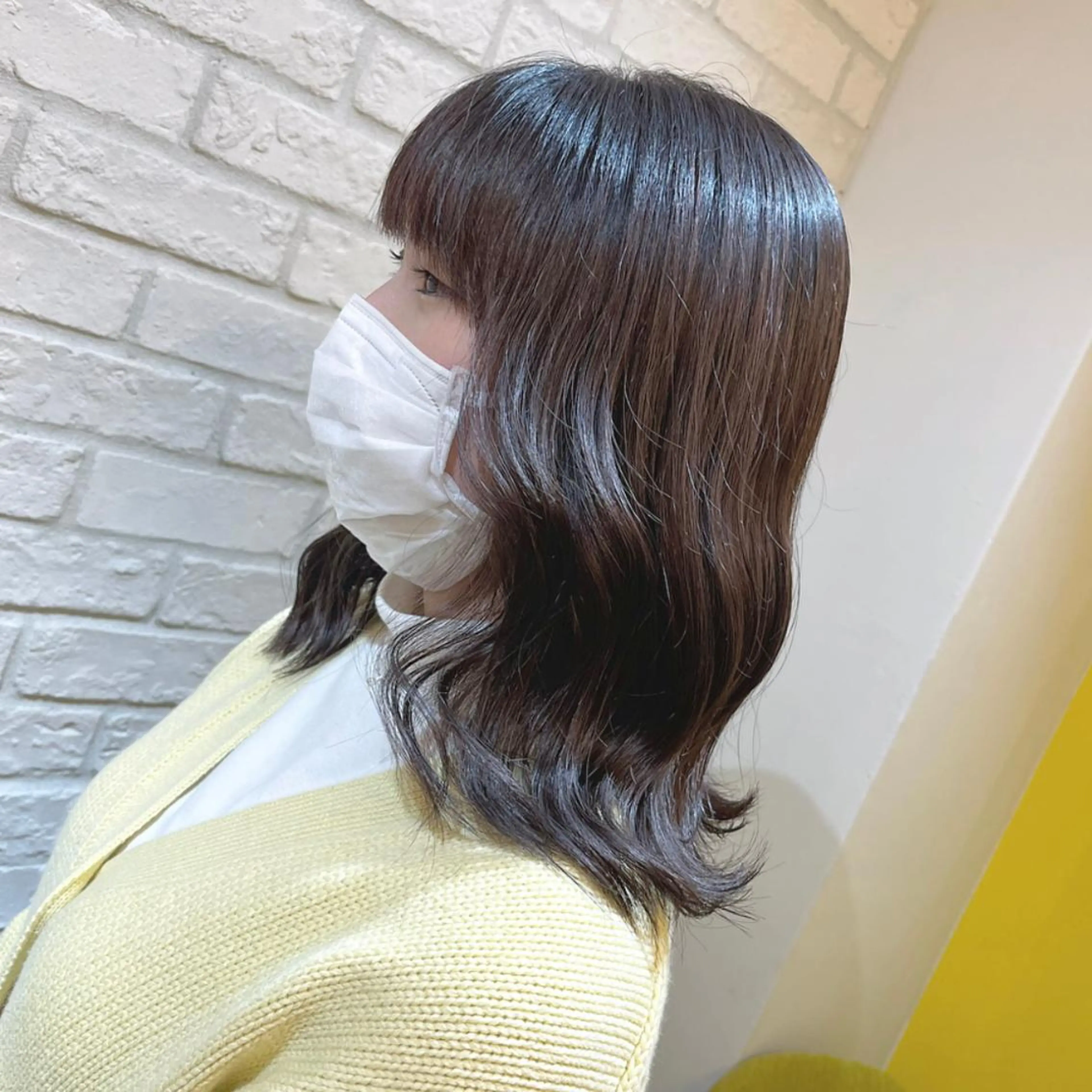 セミロング カラー charer eye salon所属・マブチ キサラのマツエク・マツパデザイン