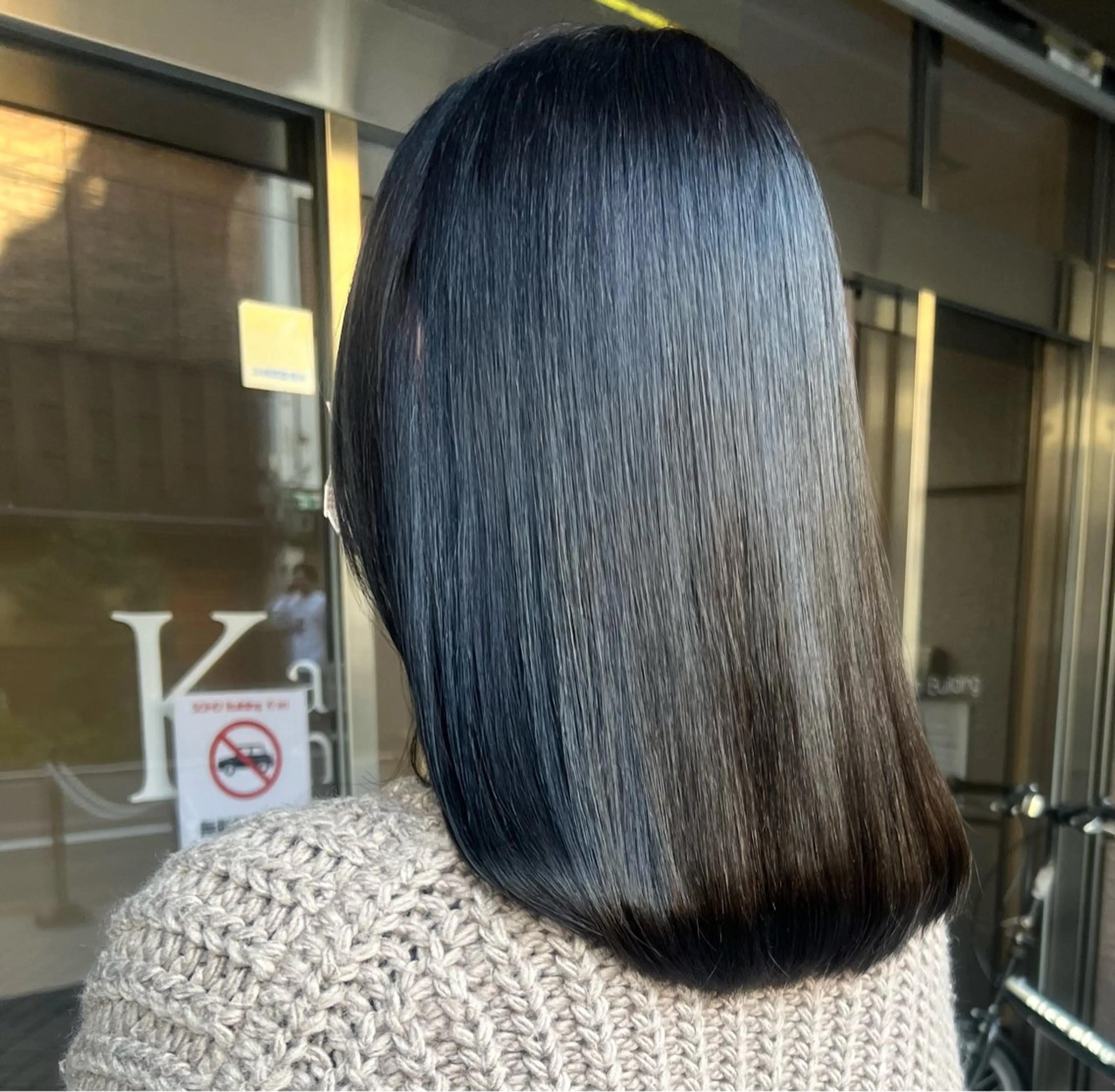 ミディアム カラー ヘアカラー トリートメント Realme  京都四条烏丸ドゥエby  yk所属・脱・パサつき髪/小塚 美容室難民の方はぜひのヘアスタイル