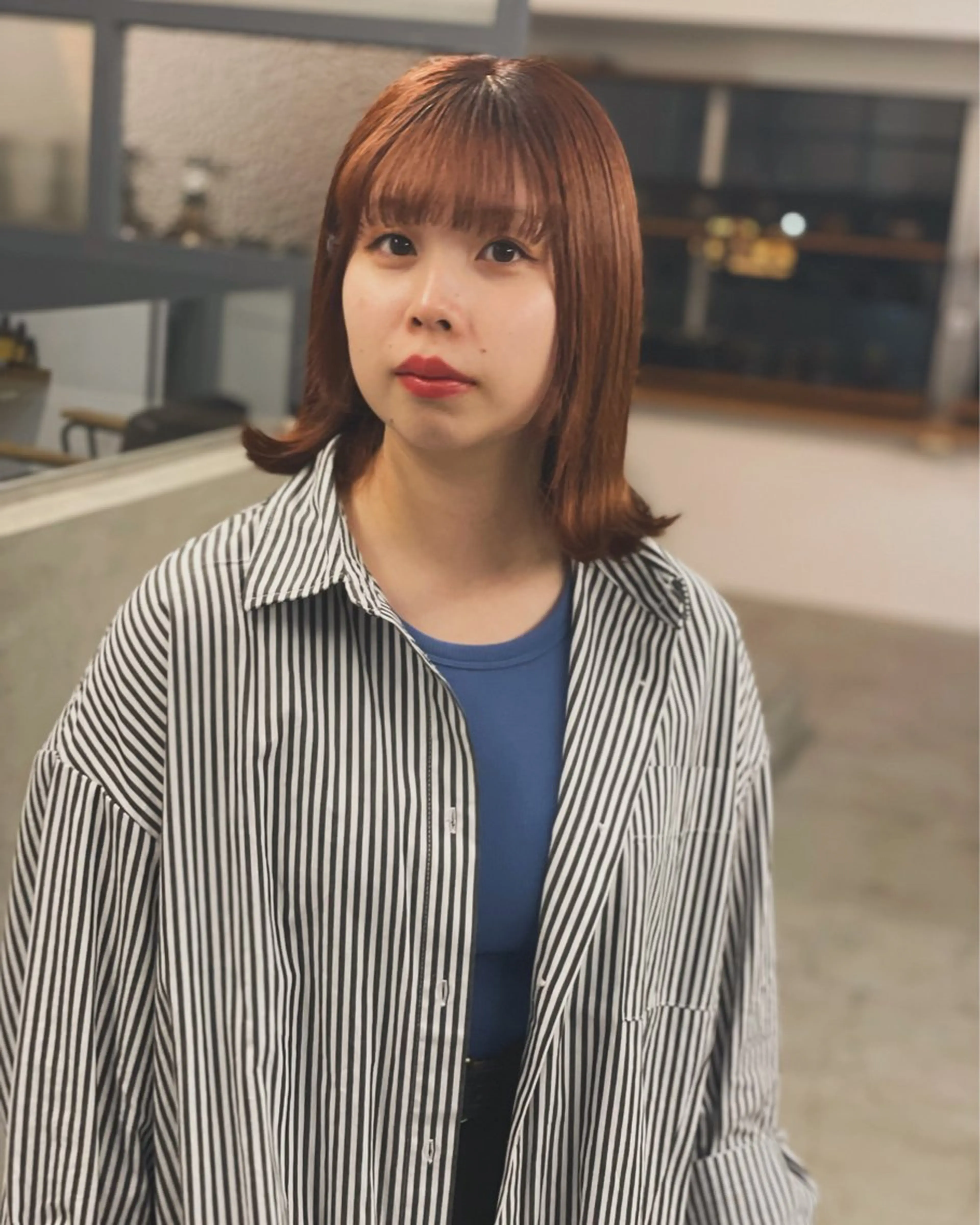 ショート カラー ブラウンカラー オレンジ オレンジブラウン CARAL【カラル】所属・💐髪質改善 Hカラー💐HIDEのヘアスタイル