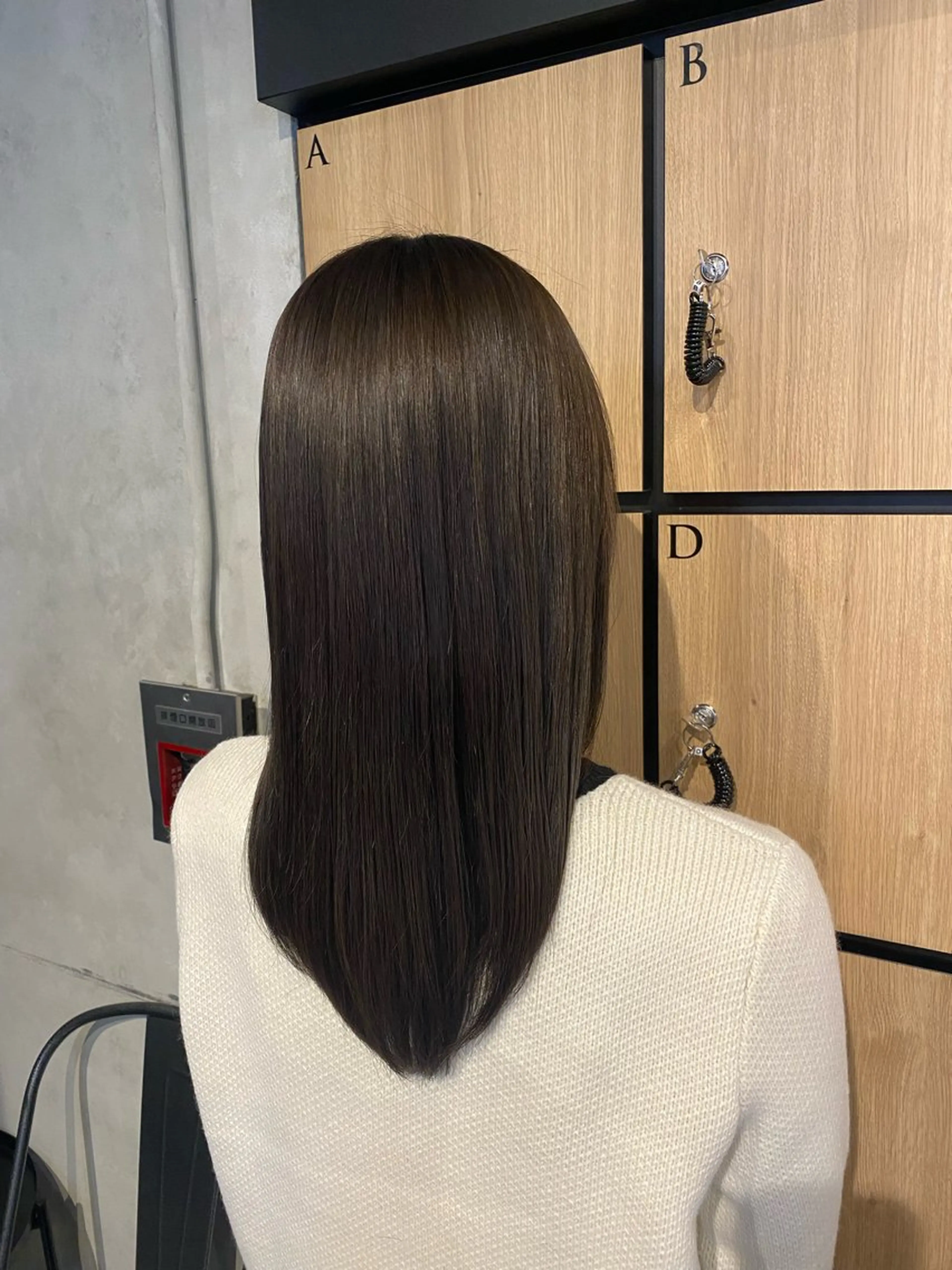 ロング カット ヘアカラー 縮毛矯正 Jewel  Box東梅田所属・髪質改善サロン 梅田/ヨナミネのヘアスタイル