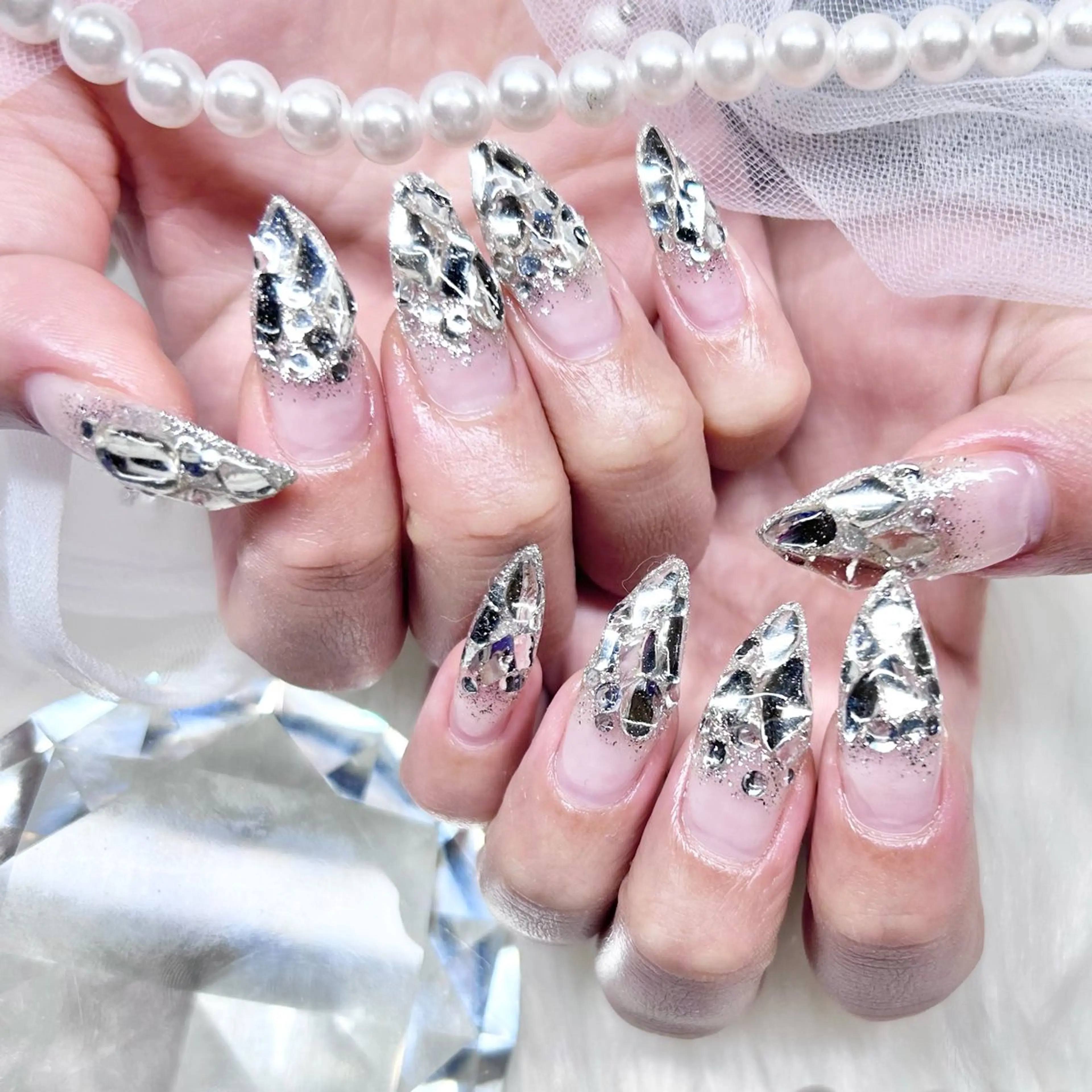 ネイル ハンドネイル Lumo所属・めろち ちゃんのネイルデザイン