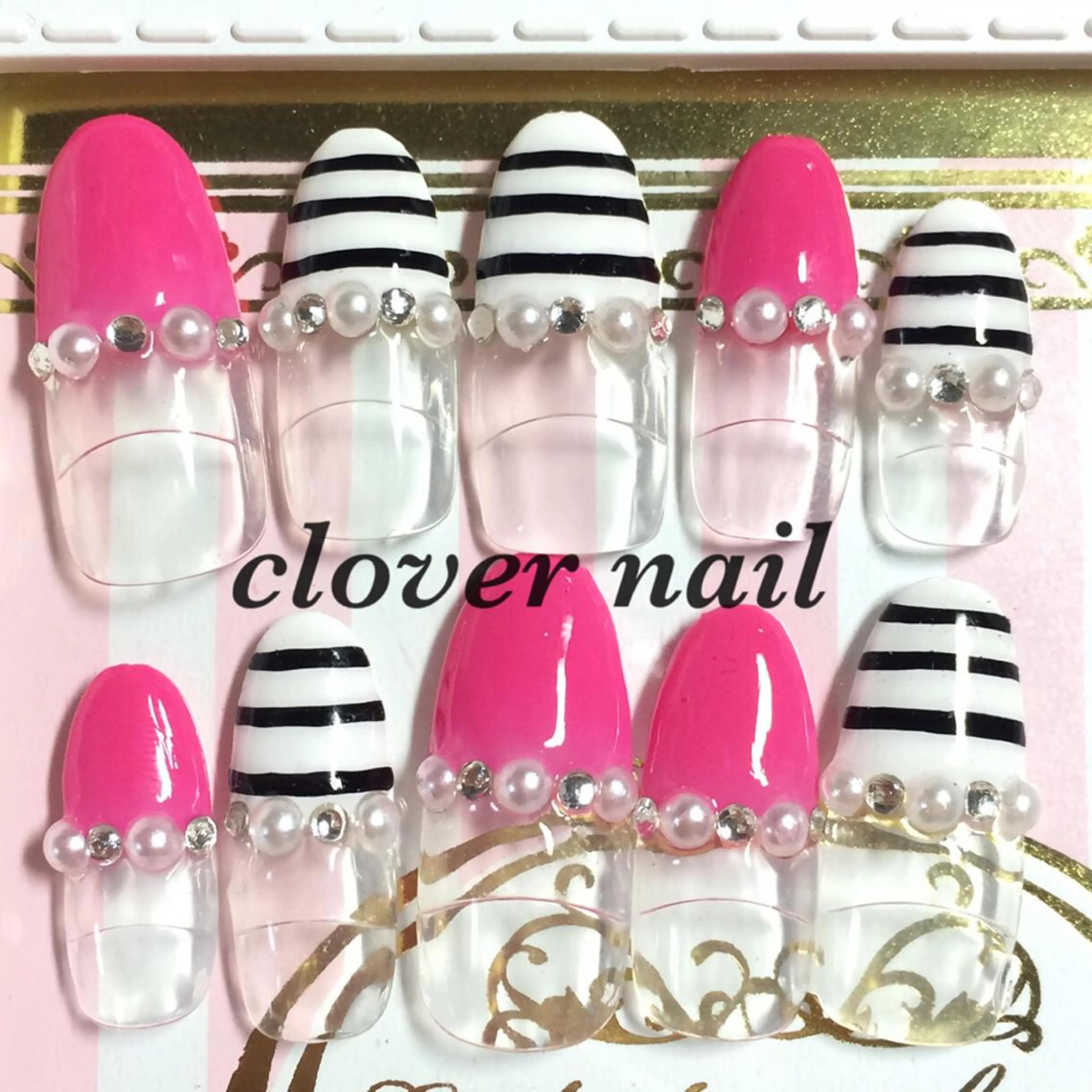 ネイル clover nailのネイルデザイン