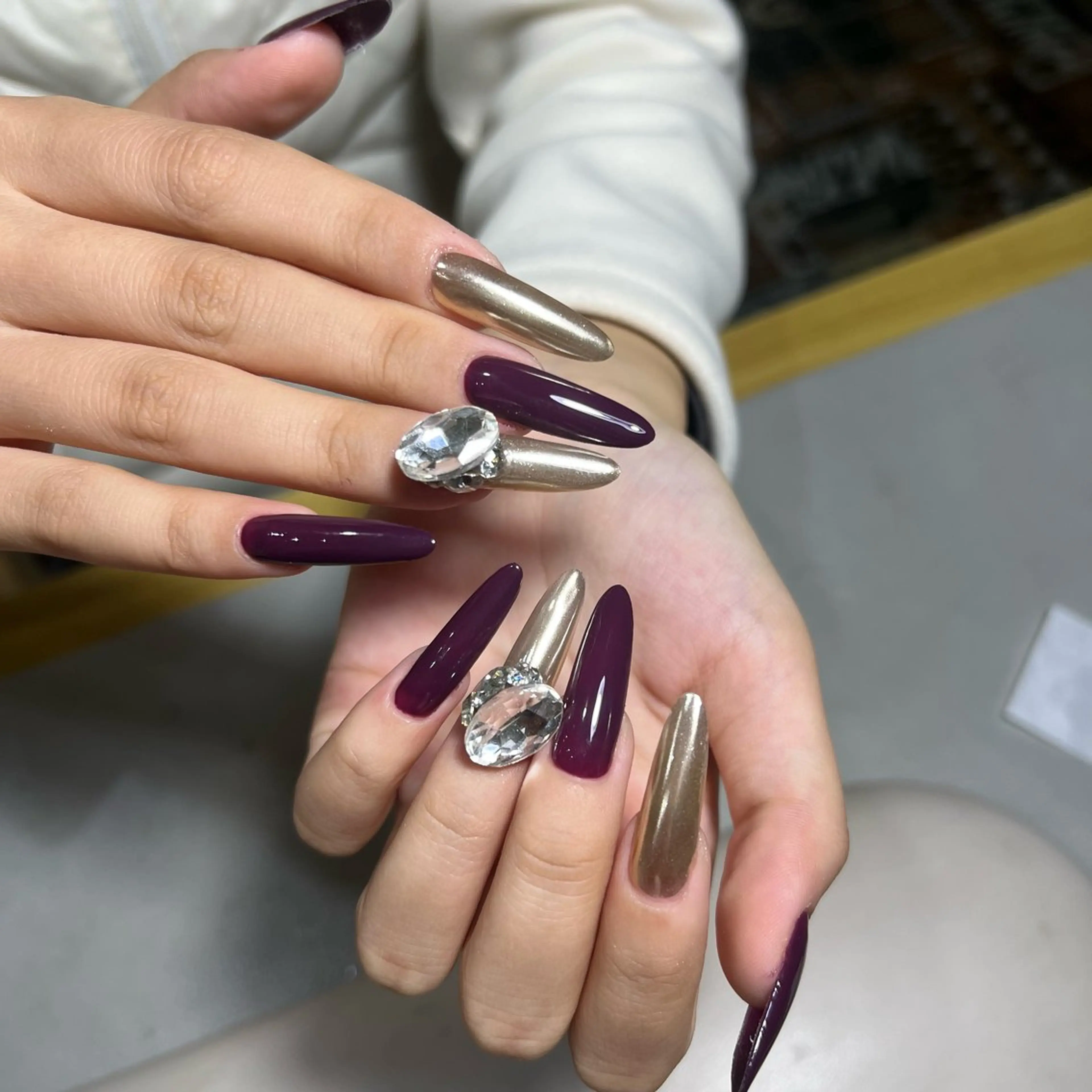 ネイル ハンドネイル Lucky nail所属・レ イのネイルデザイン