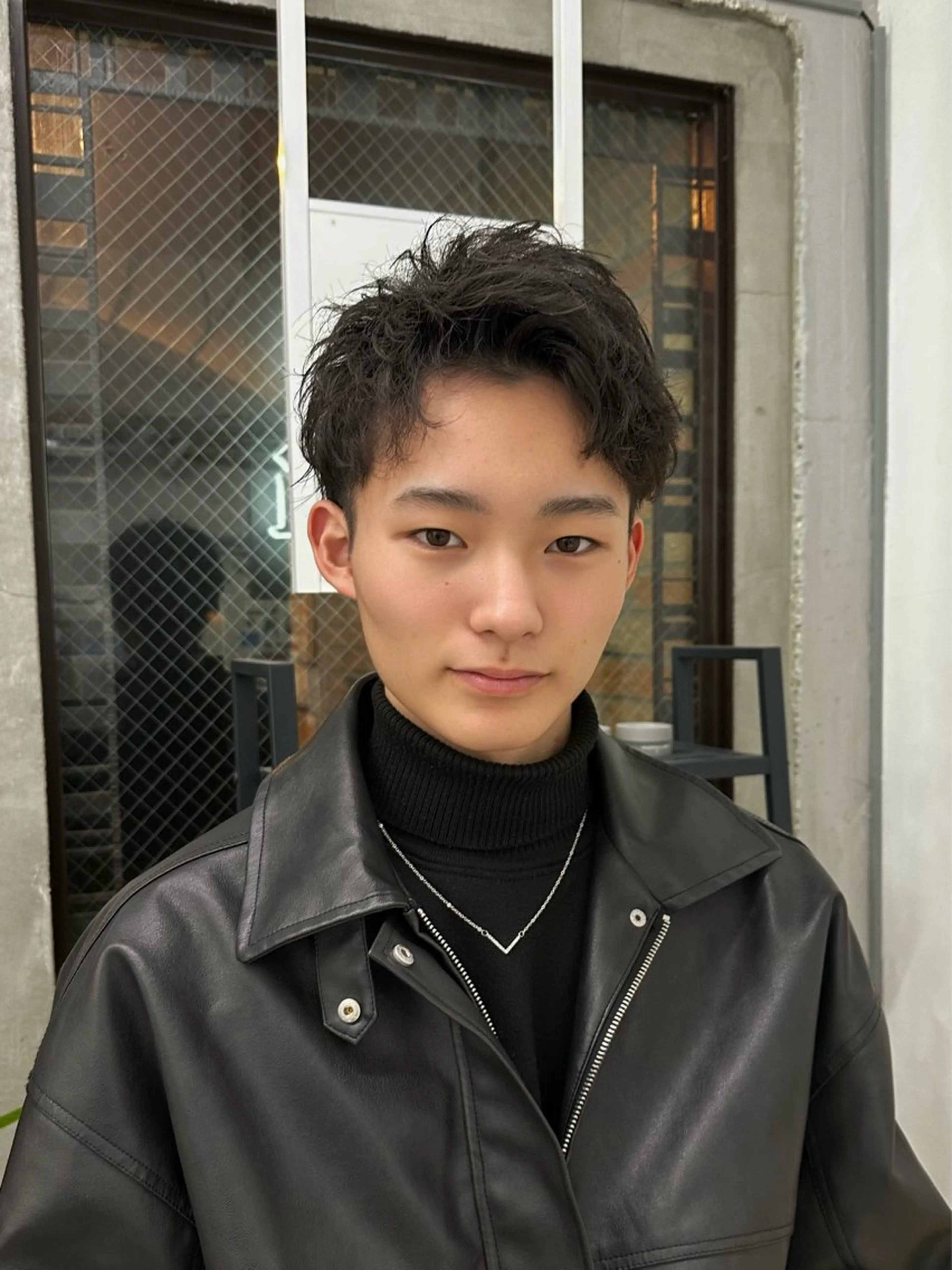 ショート 学生 ツイストパーマ カット パーマ トリートメント ヘアセット Ali’i MEN’S SALON所属・Kawakami kotomiのヘアスタイル