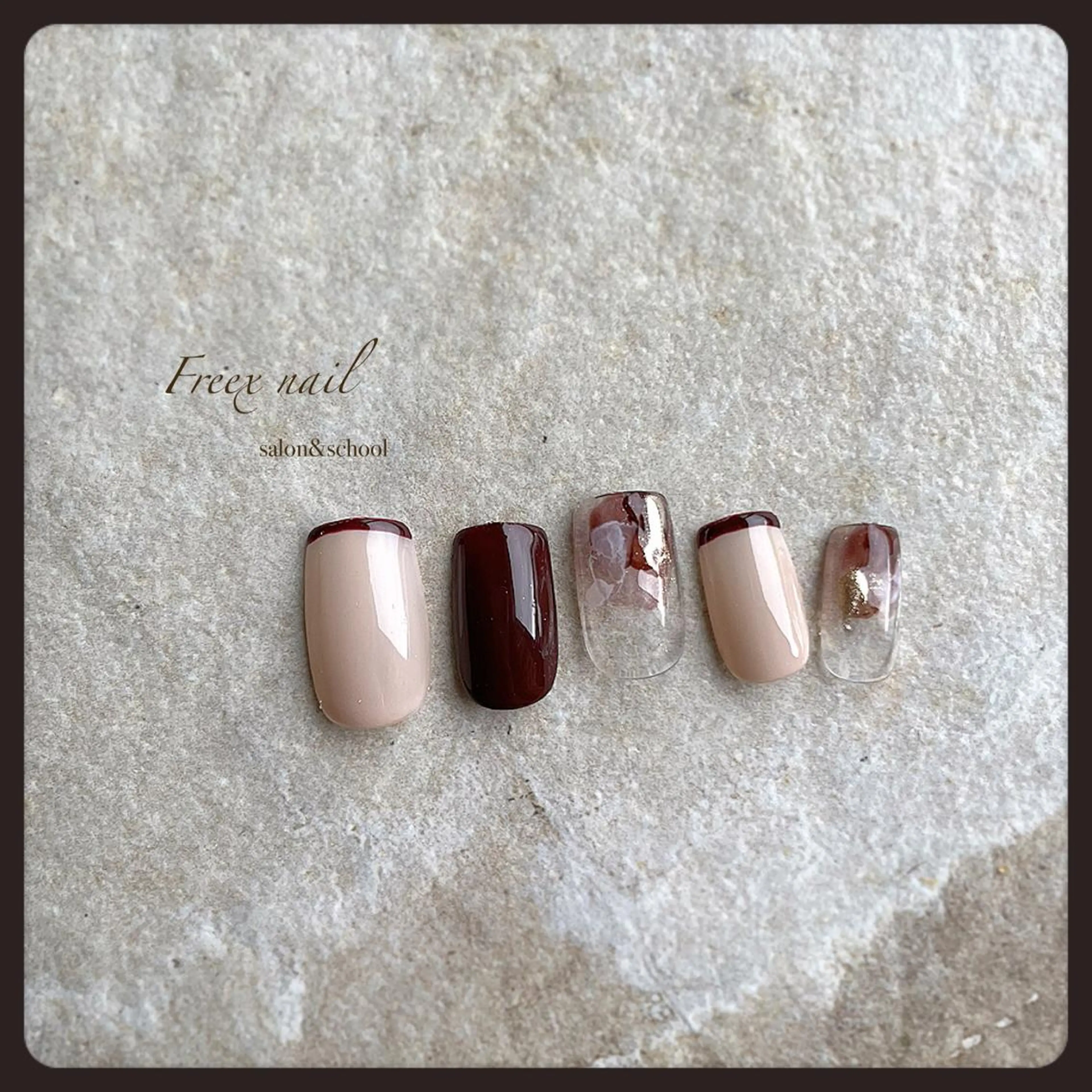 ネイル ハンドネイル ハンドケア Freex nail所属・freex nail /ニュアンス/個性派のネイルデザイン