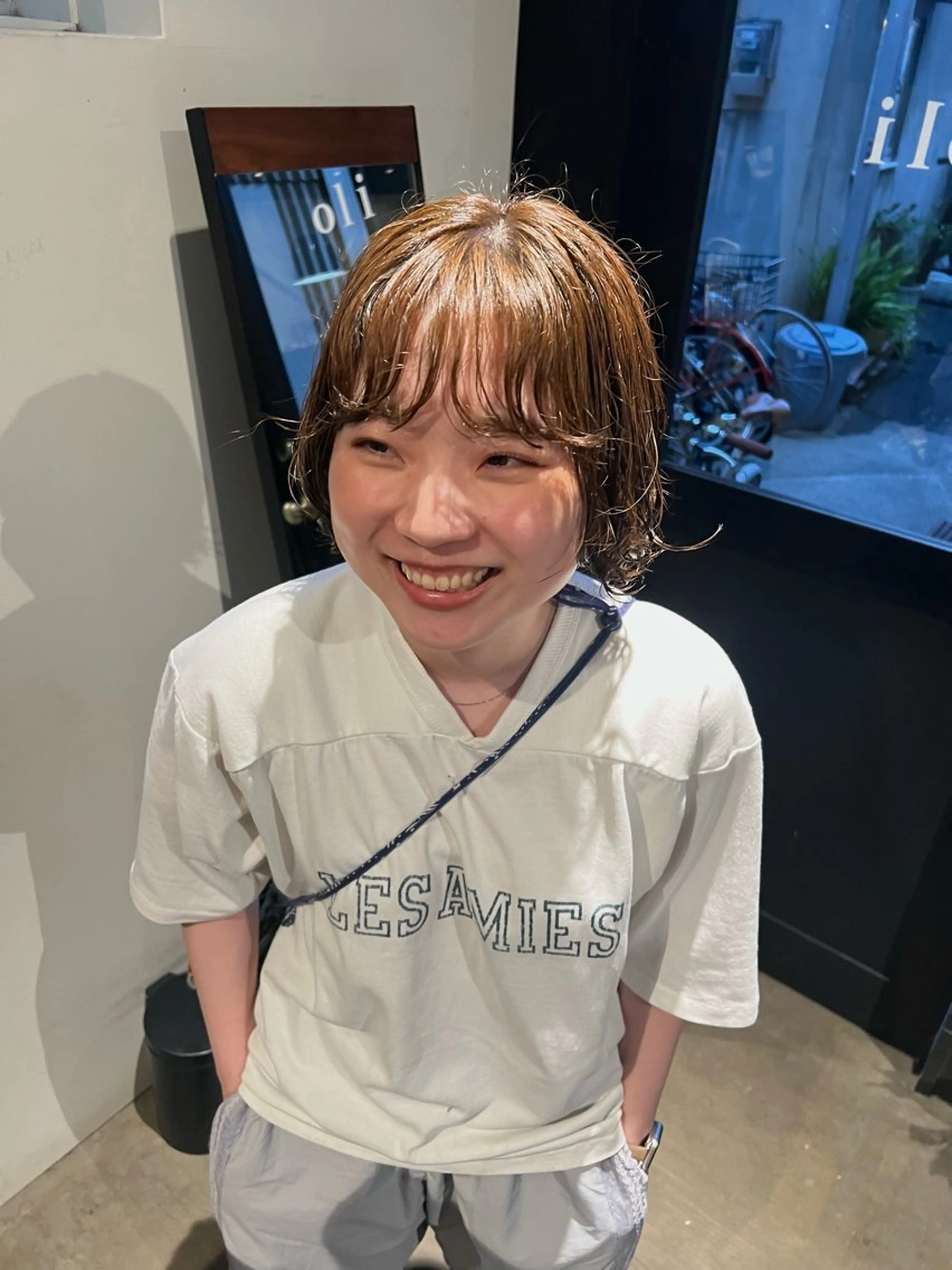 カラー the hinc所属・miyu /大阪 /レイヤーカットのヘアスタイル