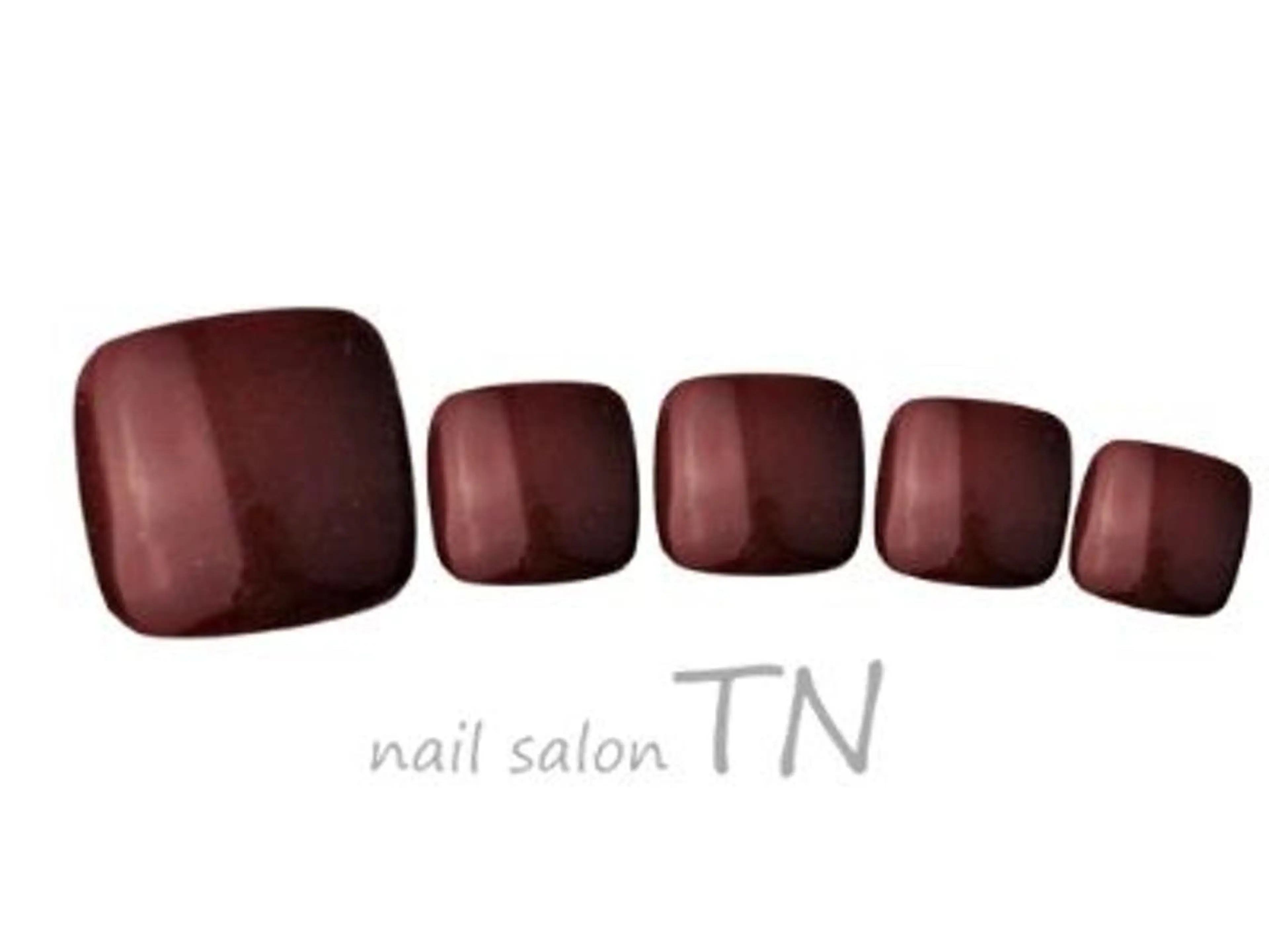 ネイル フットネイル 中島 実穂のネイルデザイン