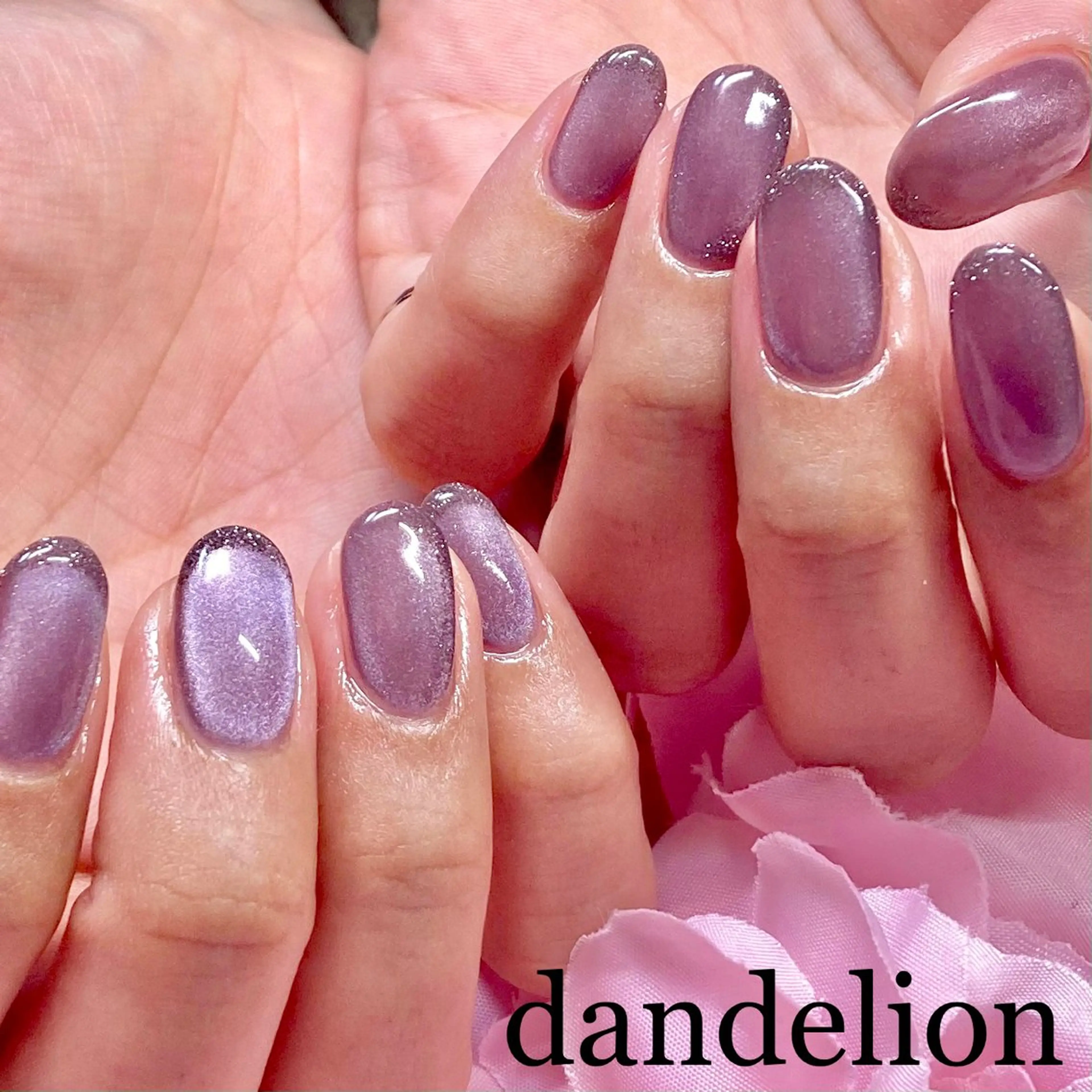 ネイル ハンドネイル ハンドケア dandelion ダンデライオンのネイルデザイン